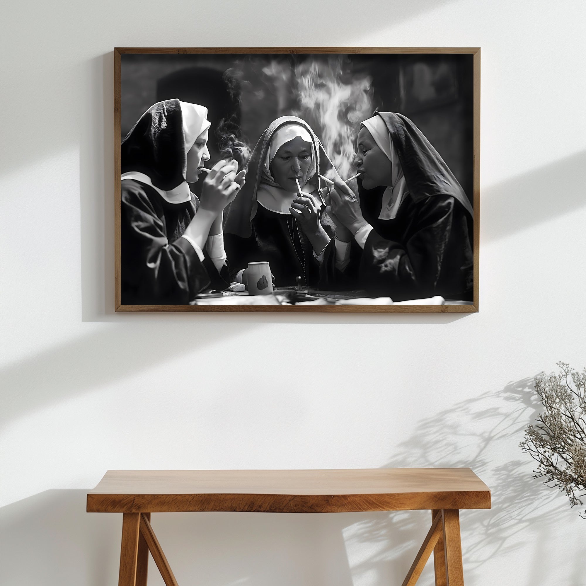 Quadro Decorativo MDF Emoldurado GE155-L Multicolor 35x47cm - Impressão UV em Madeira de Pinho