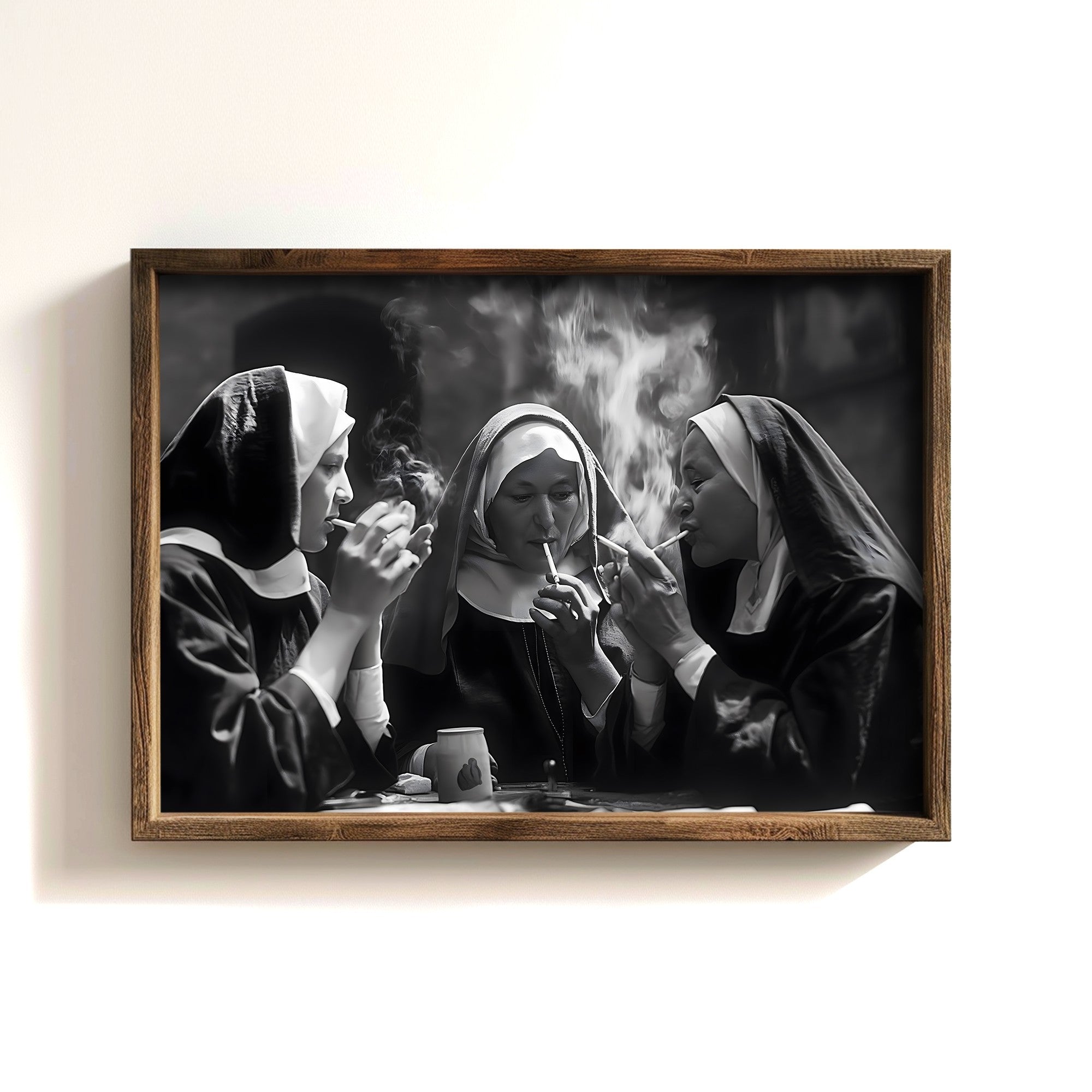 Quadro Decorativo MDF Emoldurado GE155-L Multicolor 35x47cm - Impressão UV em Madeira de Pinho