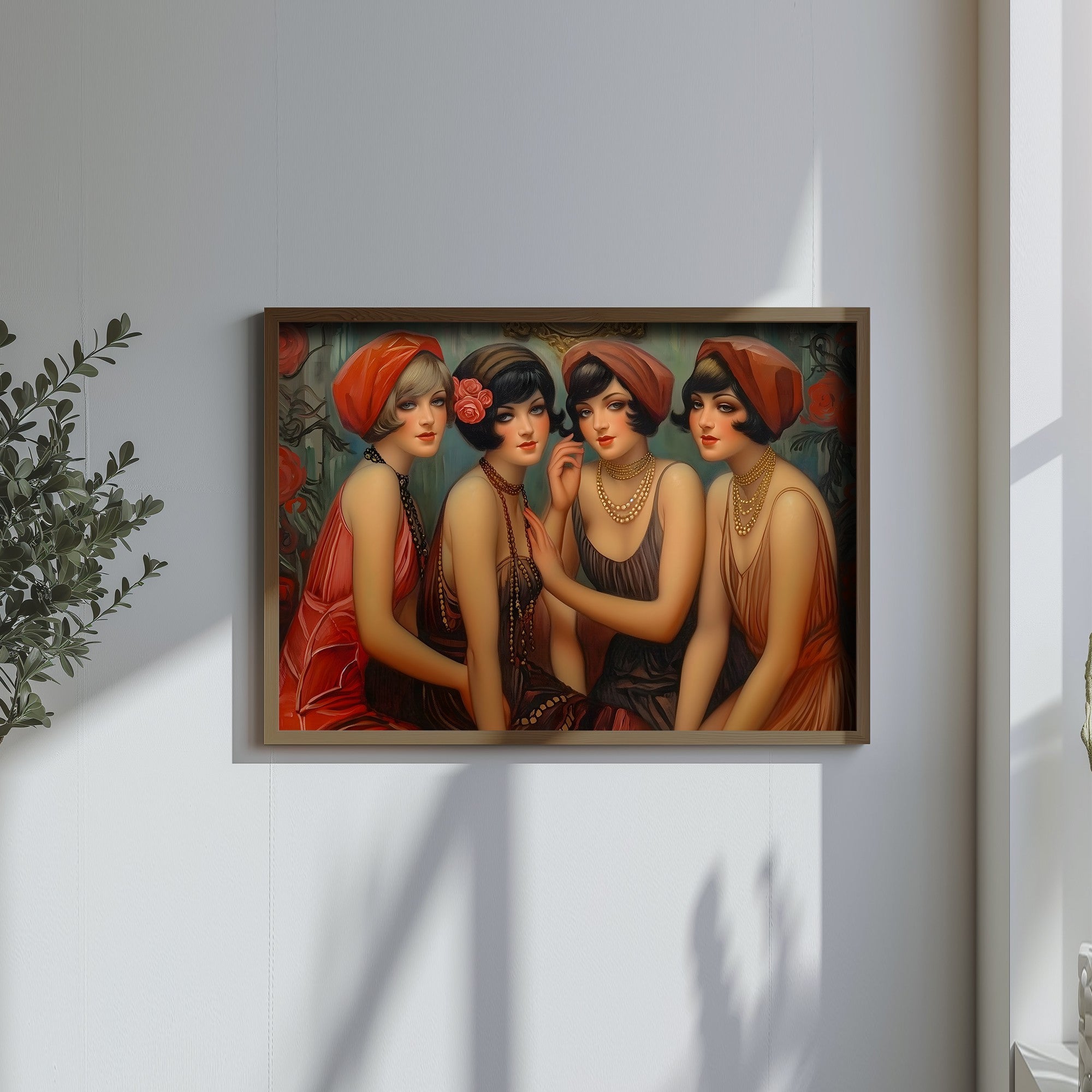 Quadro Decorativo MDF Emoldurado GE156-L Multicolor 35x47cm - Impressão UV em Madeira de Pinho