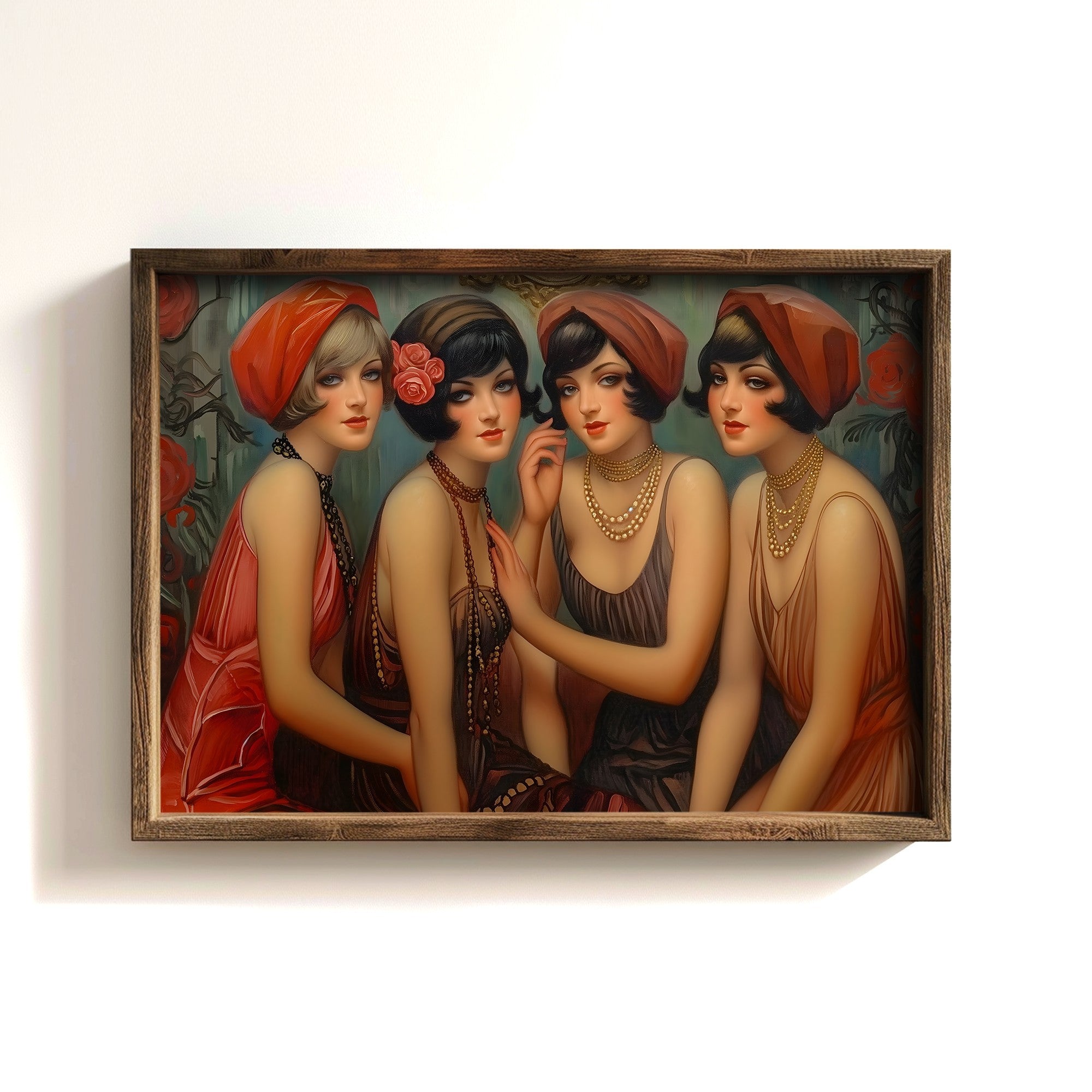 Quadro Decorativo MDF Emoldurado GE156-L Multicolor 35x47cm - Impressão UV em Madeira de Pinho