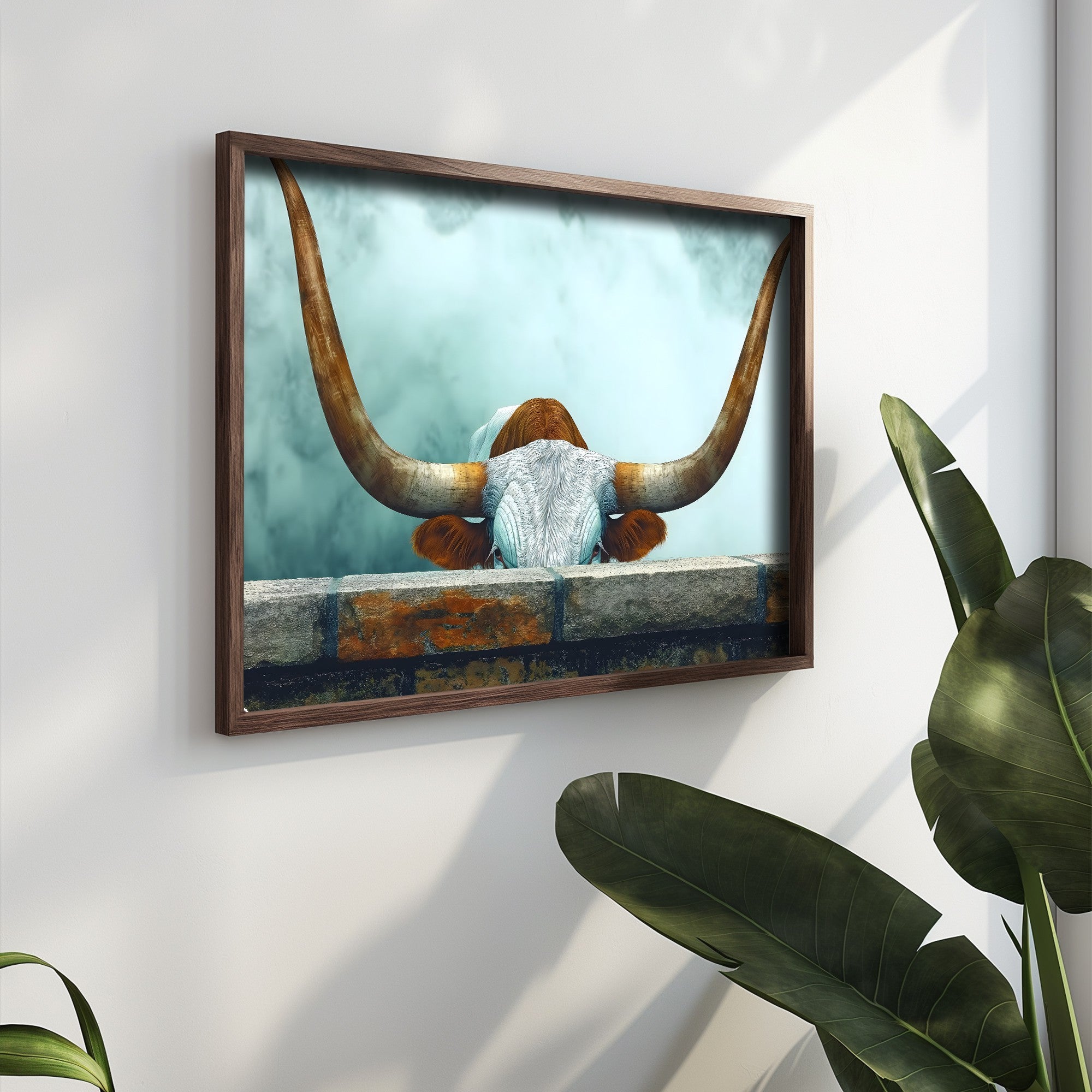 Quadro Decorativo MDF Emoldurado Multicolor GE157-L - Impressão UV em Madeira de Pinho 35x47cm