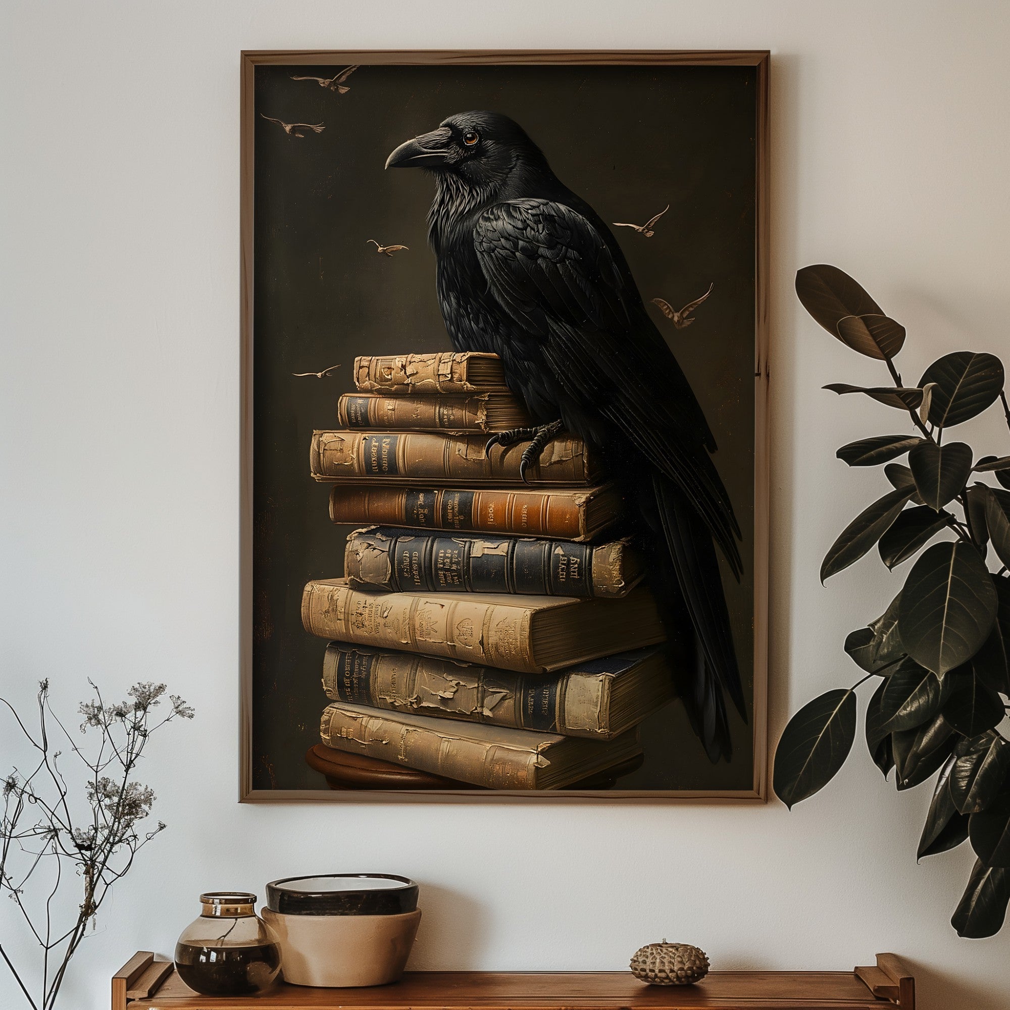 Quadro Decorativo MDF Emoldurado GE158-L Multicolor 35x47cm - Impressão UV em Madeira de Pinho