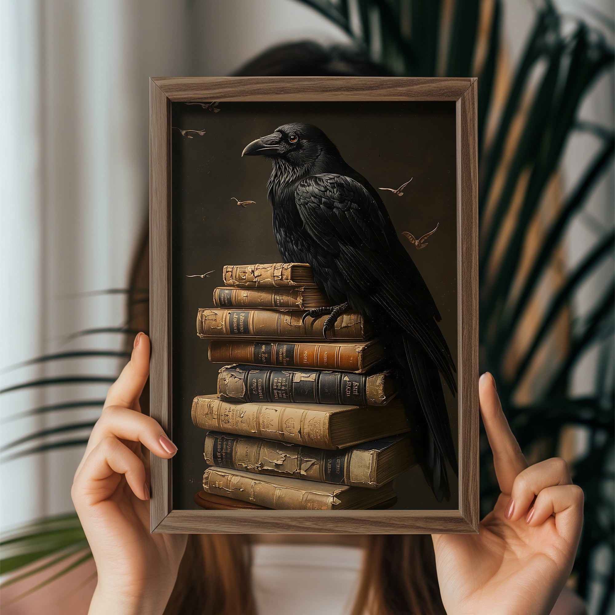 Quadro Decorativo MDF Emoldurado GE158-L Multicolor 35x47cm - Impressão UV em Madeira de Pinho