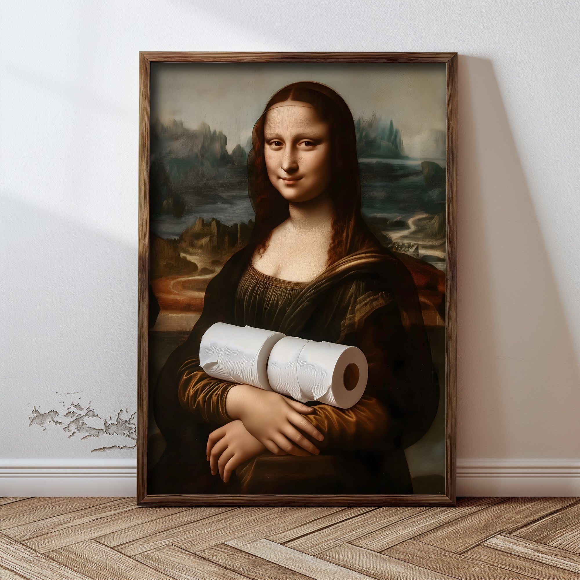 Quadro Decorativo MDF Emoldurado Multicolor GE159-L - Impressão UV em Madeira de Pinho 35x47cm