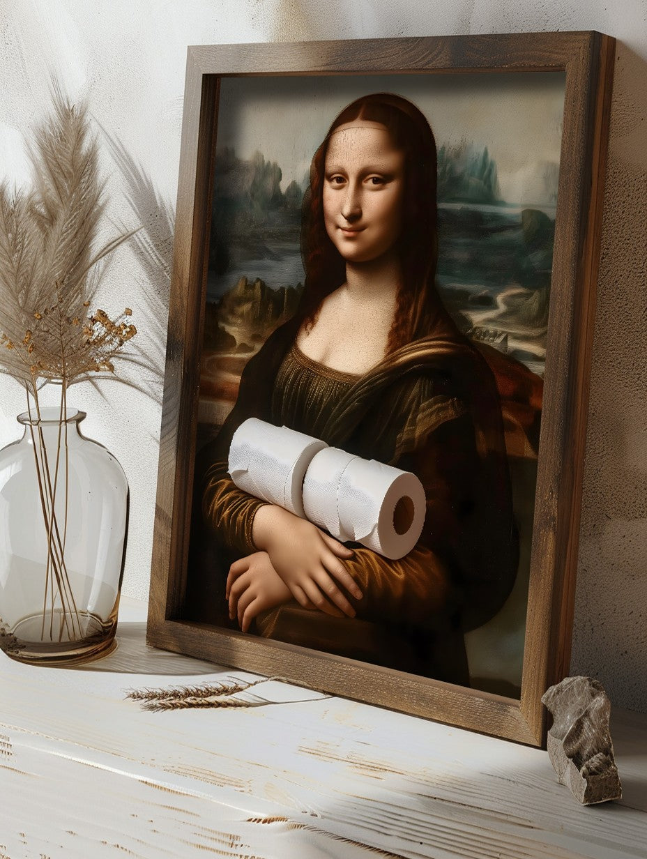 Quadro Decorativo MDF Emoldurado Multicolor GE159-L - Impressão UV em Madeira de Pinho 35x47cm