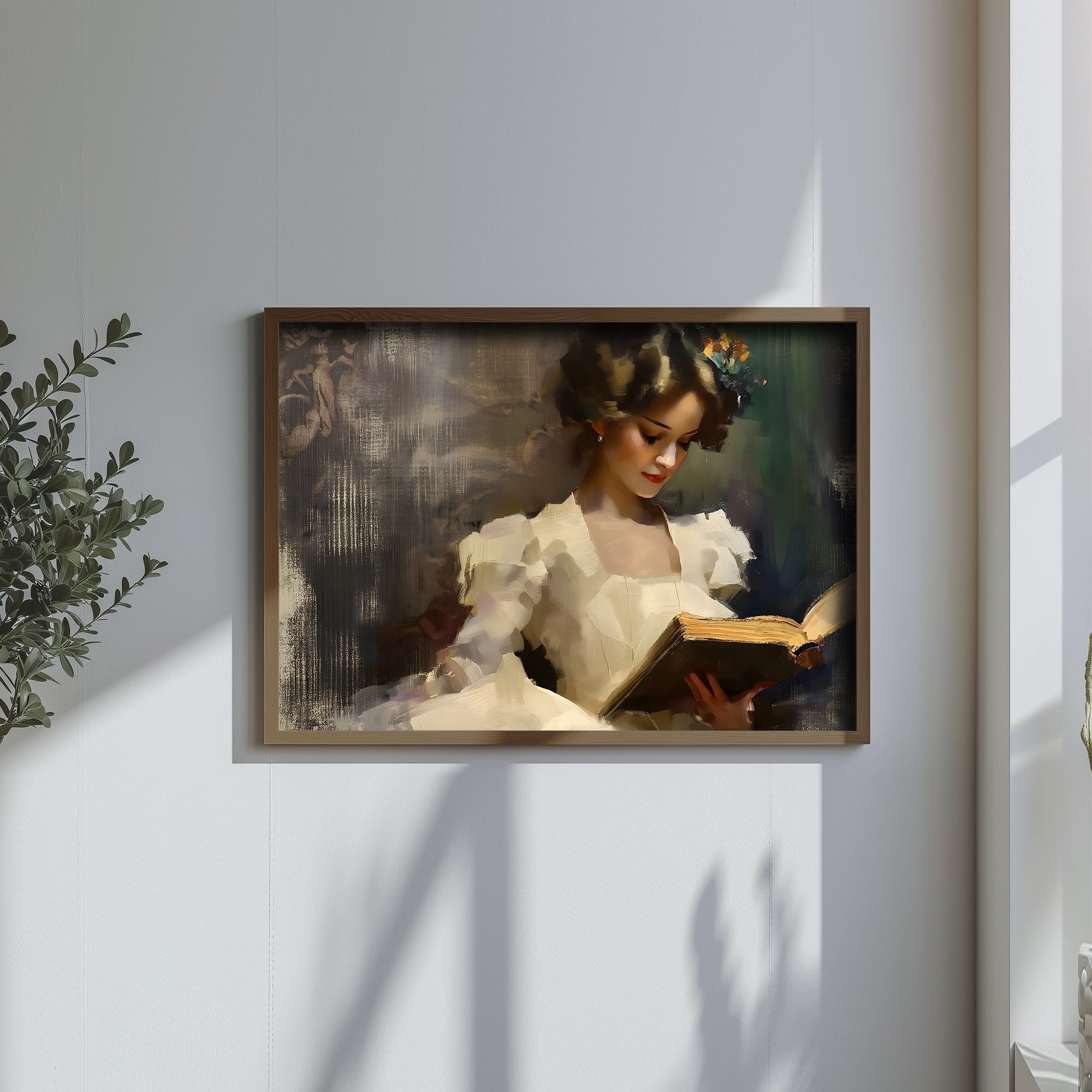 Quadro Decorativo MDF Emoldurado GE160-L Multicolor 35x47cm - Impressão UV em Madeira de Pinho