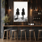 Quadro Decorativo MDF Emoldurado Multicolor GE162-L - Impressão UV em Madeira de Pinho 35x47cm