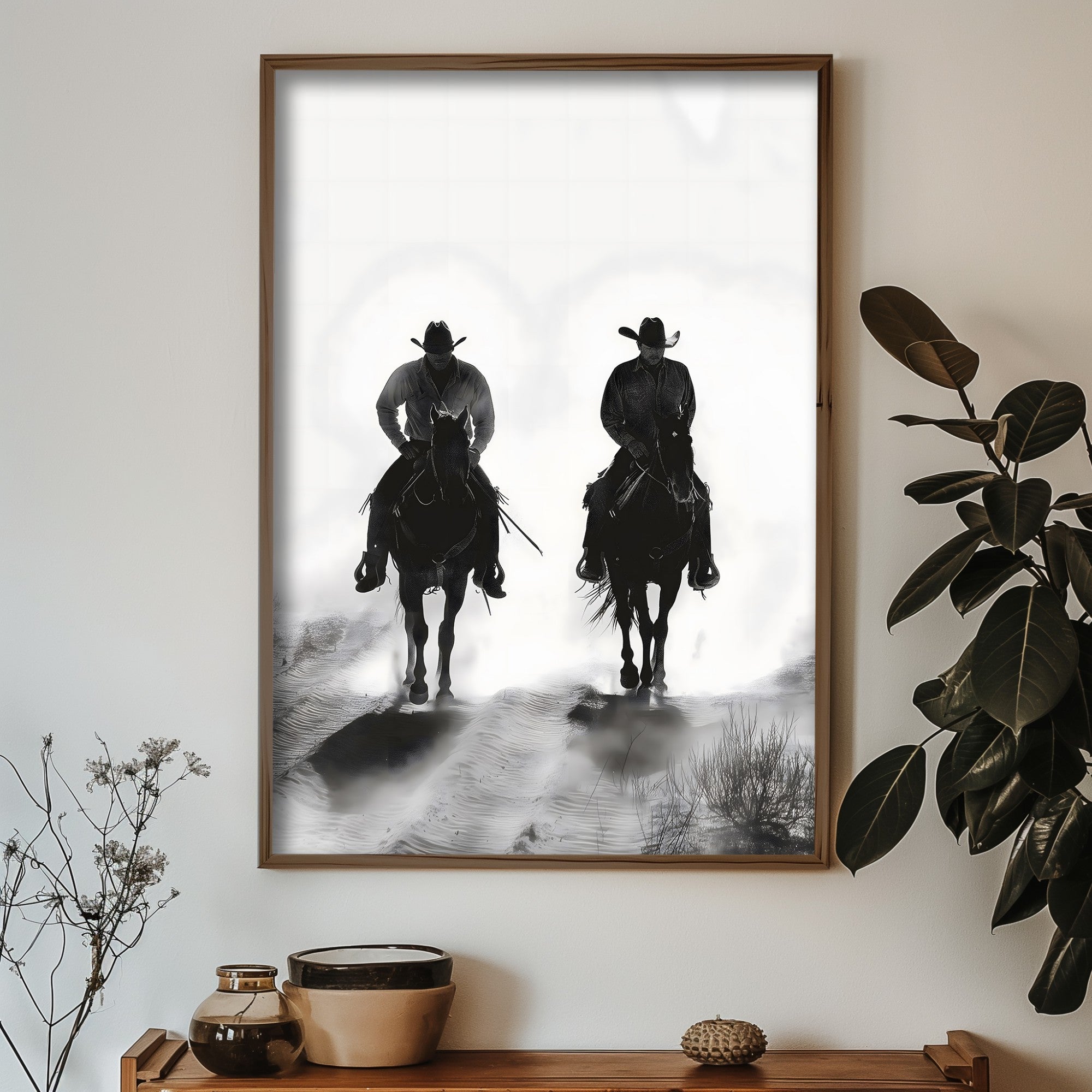 Quadro Decorativo MDF Emoldurado Multicolor GE162-L - Impressão UV em Madeira de Pinho 35x47cm