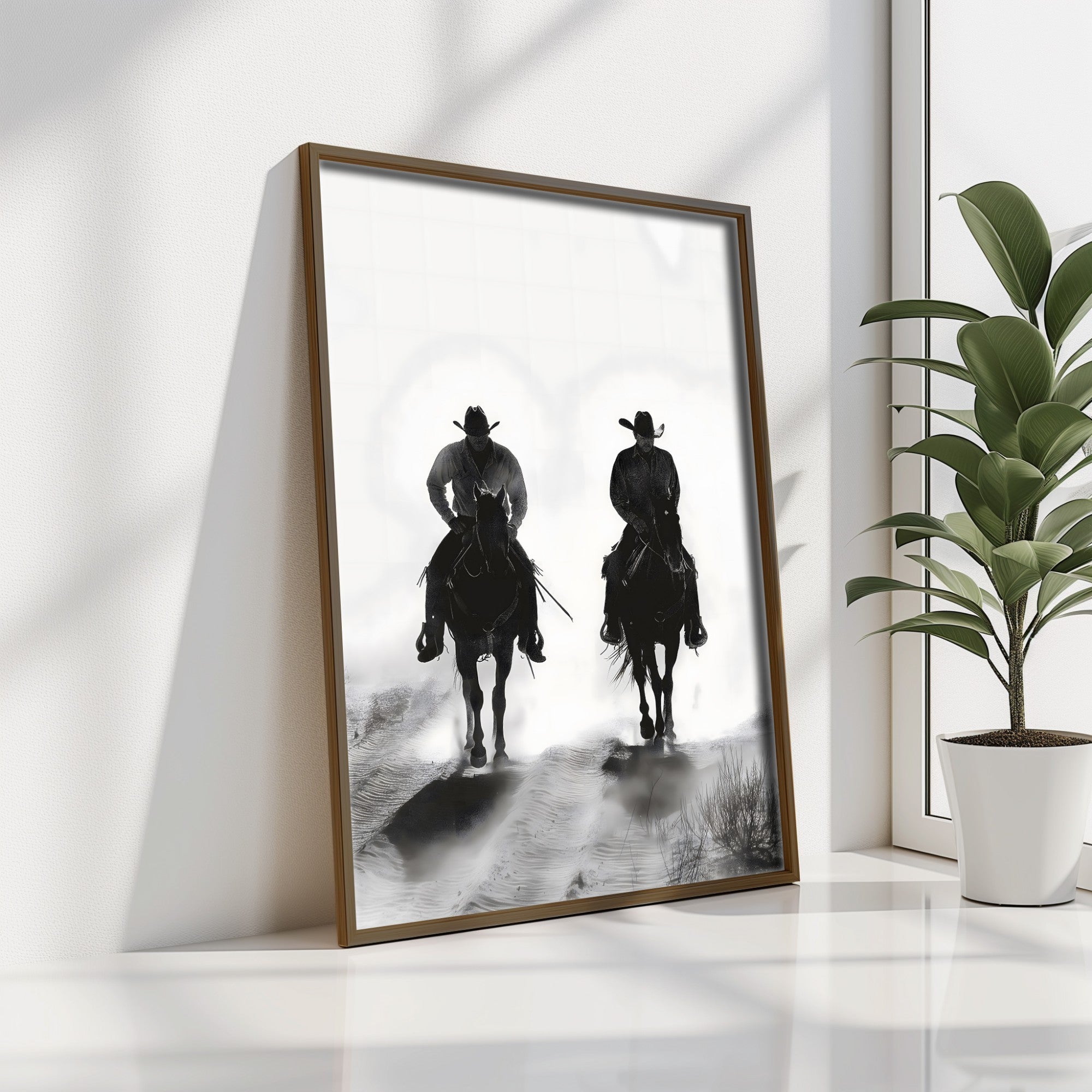 Quadro Decorativo MDF Emoldurado Multicolor GE162-L - Impressão UV em Madeira de Pinho 35x47cm