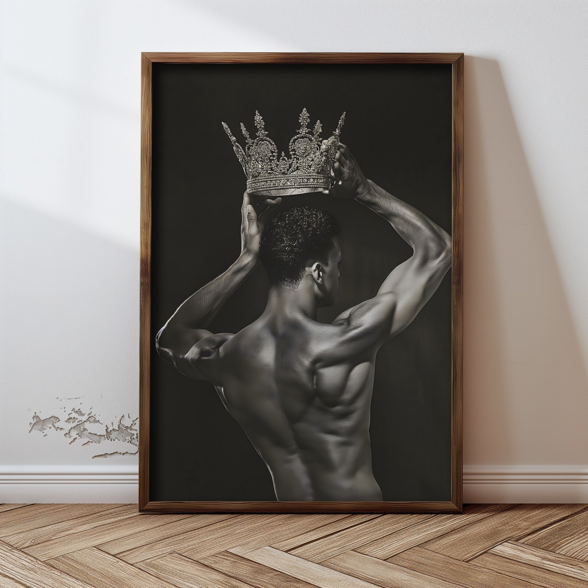 Quadro Decorativo MDF Emoldurado GE165-L Multicolor 35x47cm - Impressão UV em Madeira de Pinho