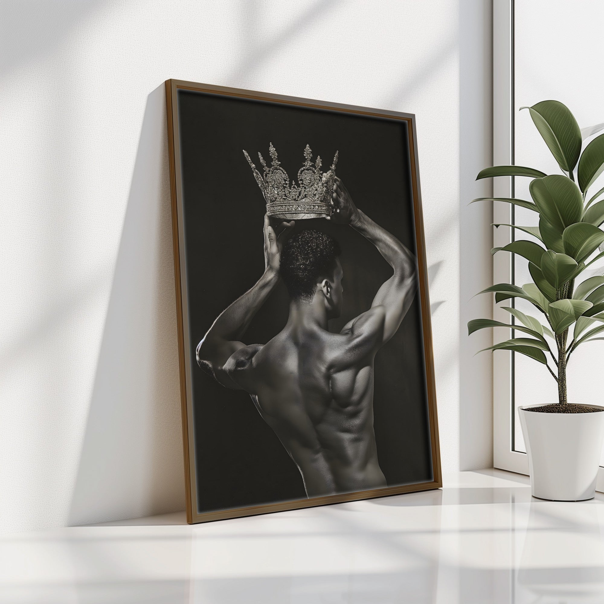 Quadro Decorativo MDF Emoldurado GE165-L Multicolor 35x47cm - Impressão UV em Madeira de Pinho