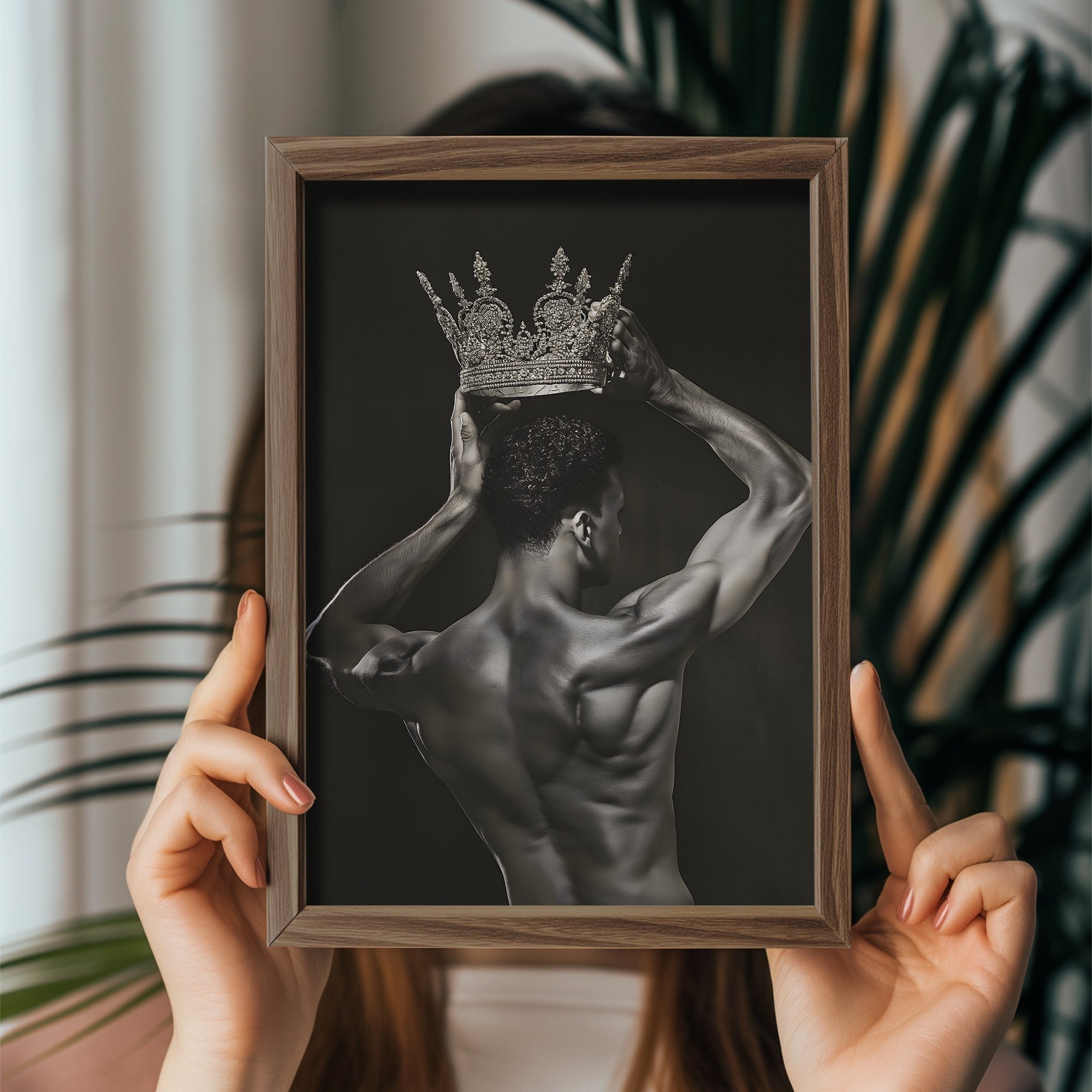 Quadro Decorativo MDF Emoldurado GE165-L Multicolor 35x47cm - Impressão UV em Madeira de Pinho