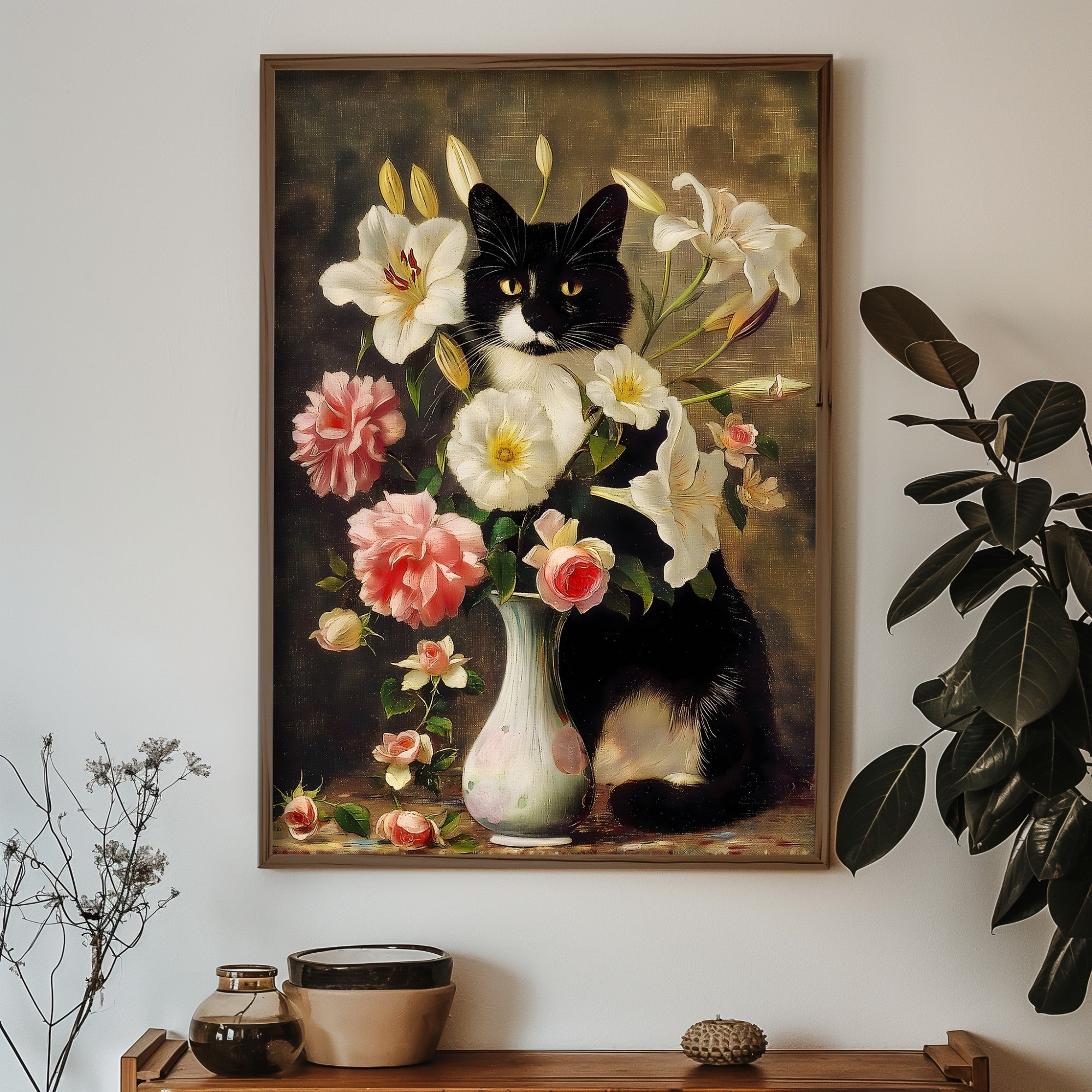 Quadro Decorativo MDF Emoldurado GE166-L Multicolor 35x47cm - Impressão UV em Madeira de Pinho