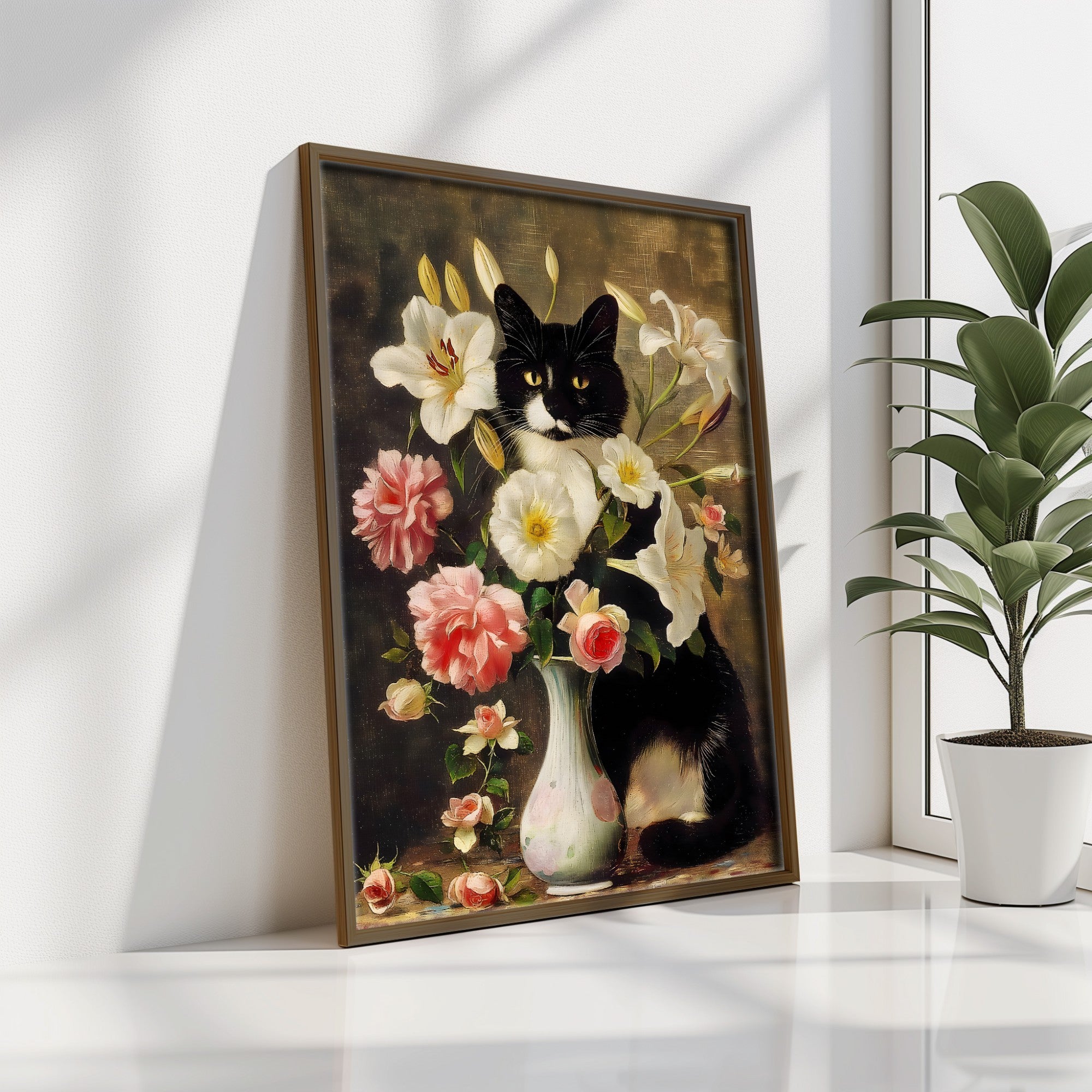 Quadro Decorativo MDF Emoldurado GE166-L Multicolor 35x47cm - Impressão UV em Madeira de Pinho