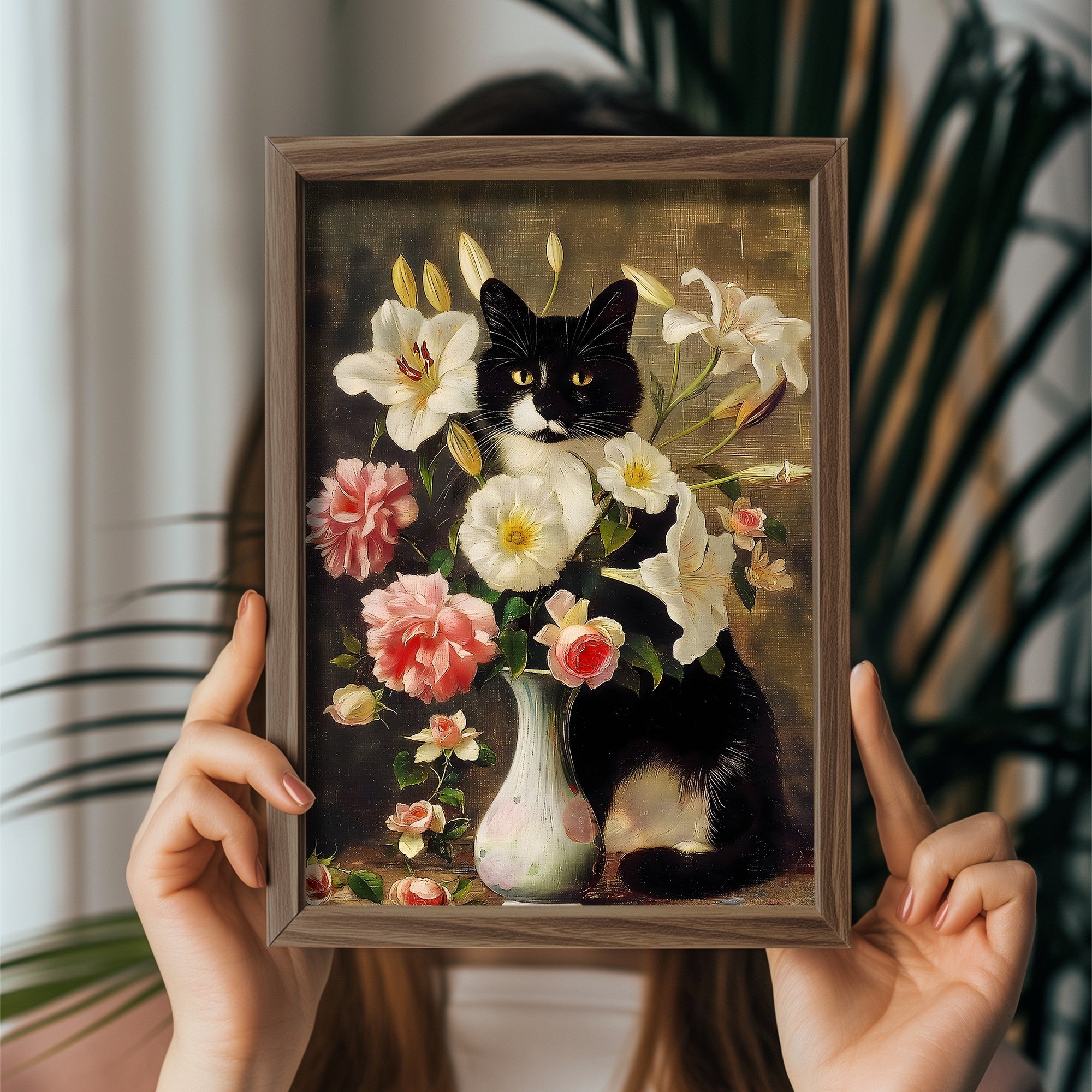 Quadro Decorativo MDF Emoldurado GE166-L Multicolor 35x47cm - Impressão UV em Madeira de Pinho