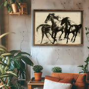 Quadro Decorativo MDF Emoldurado Multicolor GE167-L - Impressão UV em Madeira de Pinho 35x47cm