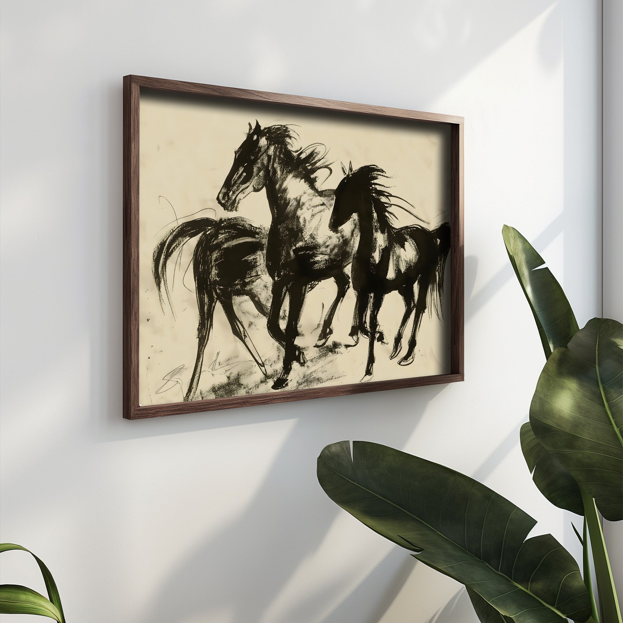 Quadro Decorativo MDF Emoldurado Multicolor GE167-L - Impressão UV em Madeira de Pinho 35x47cm