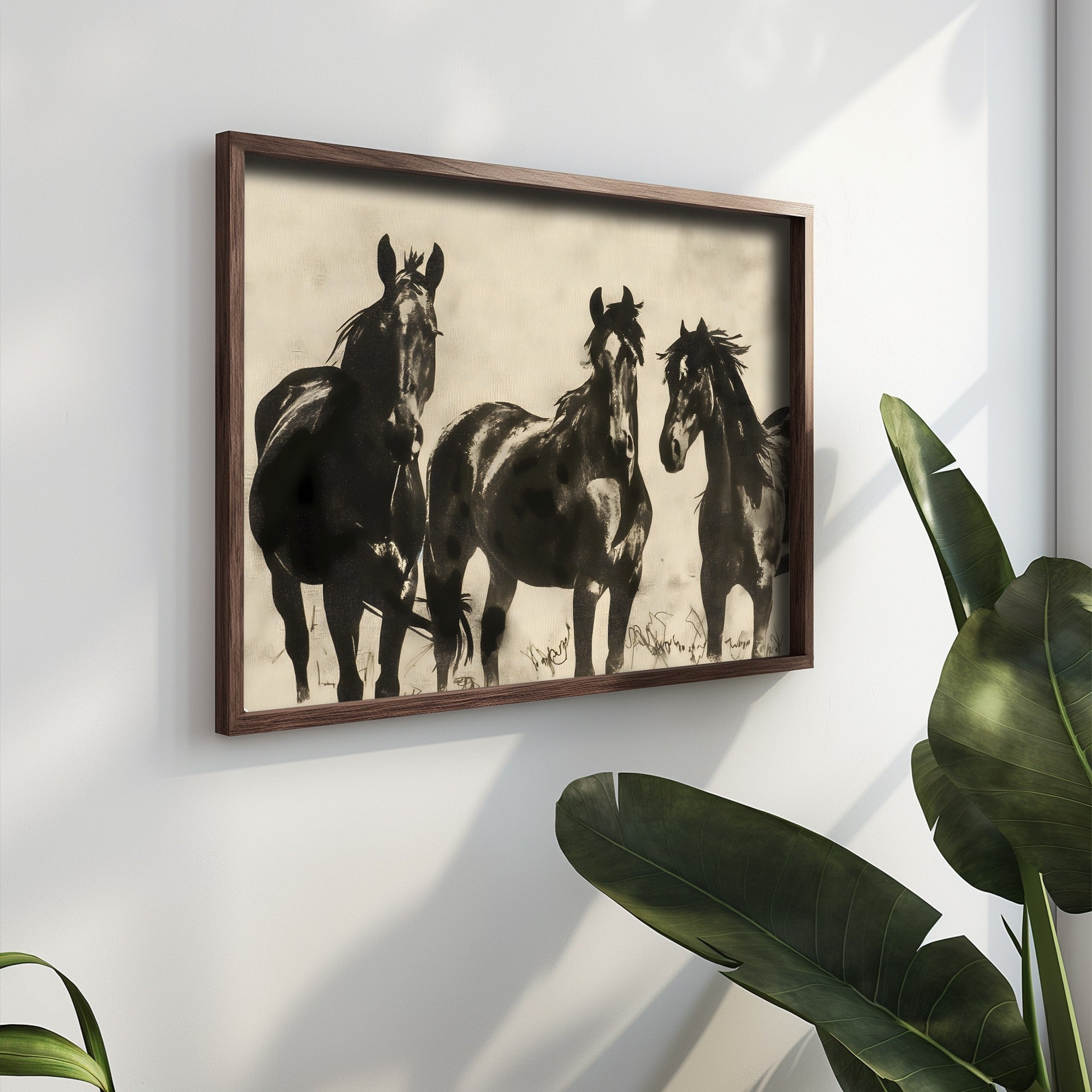 Quadro Decorativo MDF Emoldurado Multicolor GE168-L - Impressão UV em Madeira de Pinho 35x47cm