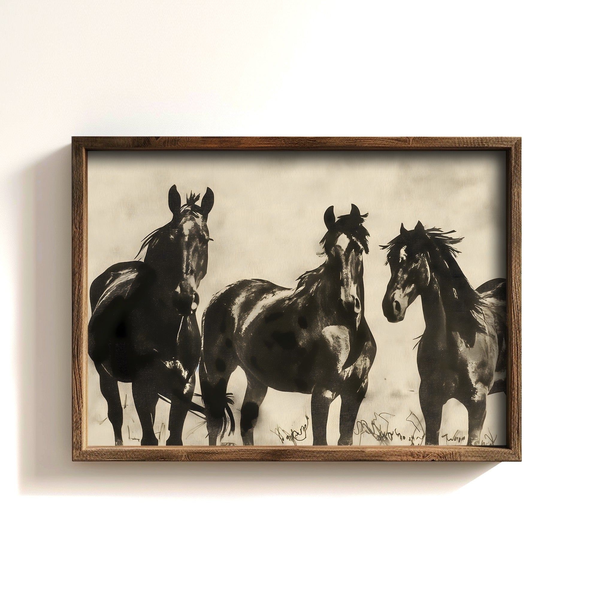 Quadro Decorativo MDF Emoldurado Multicolor GE168-L - Impressão UV em Madeira de Pinho 35x47cm