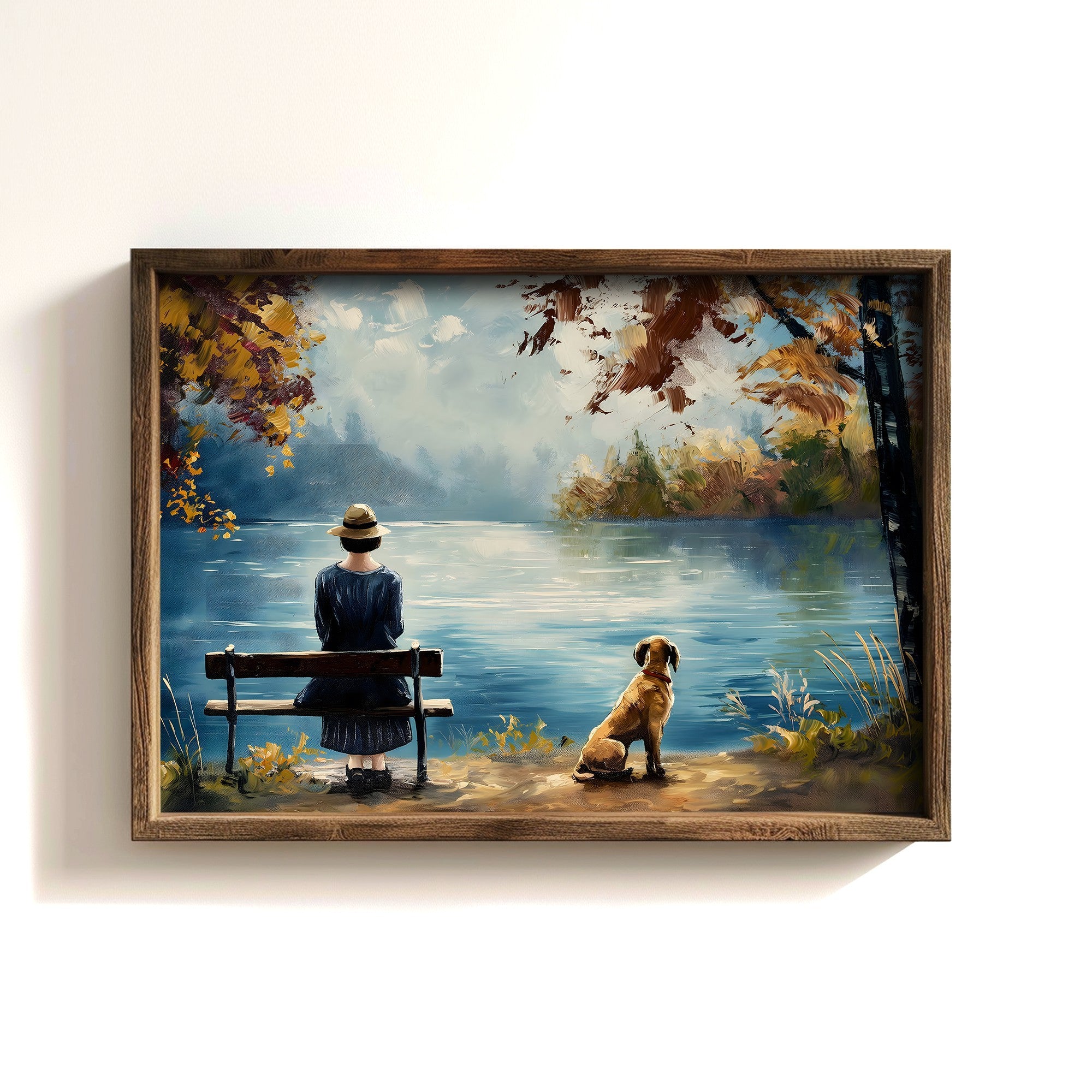 Quadro Decorativo MDF Emoldurado GE169-L Multicolor 35x47cm - Impressão UV em Madeira de Pinho