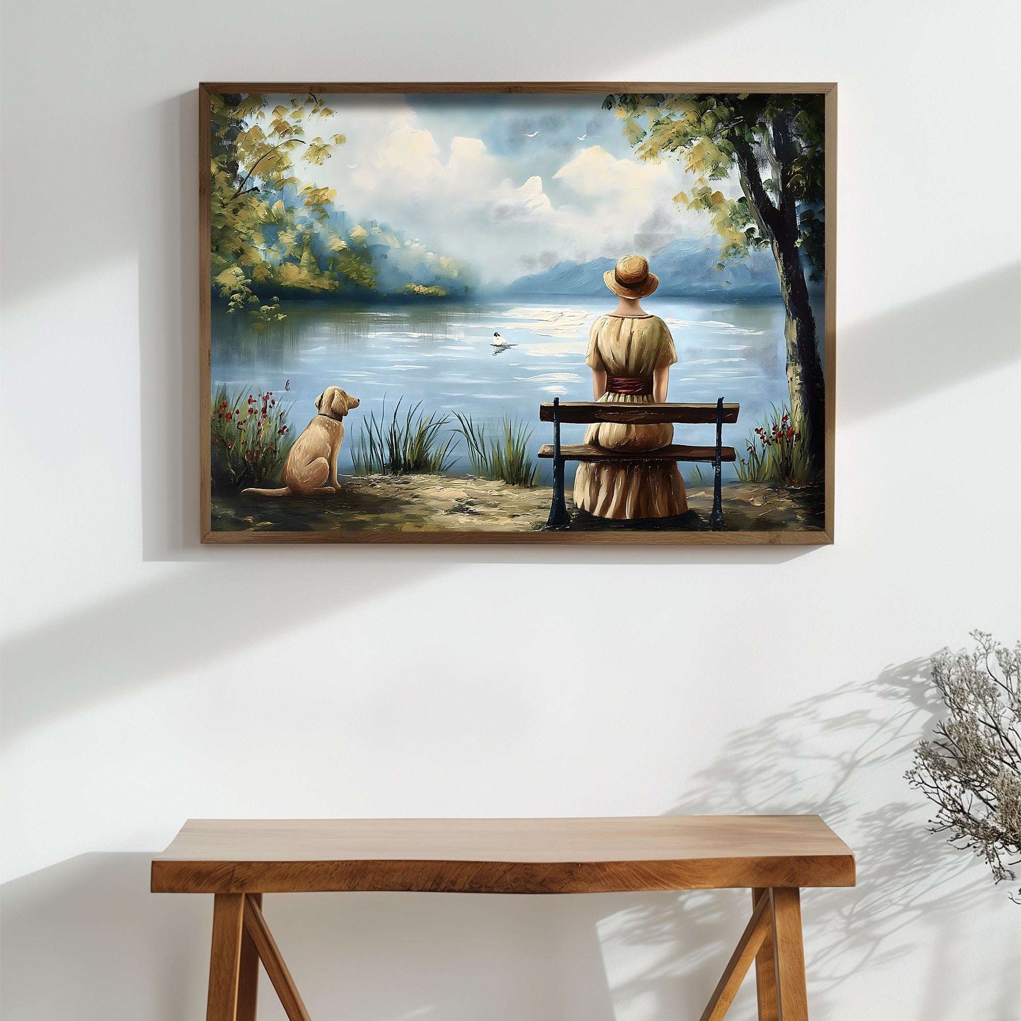 Quadro Decorativo MDF Emoldurado GE170-L Multicolor 35x47cm - Impressão UV em Madeira de Pinho