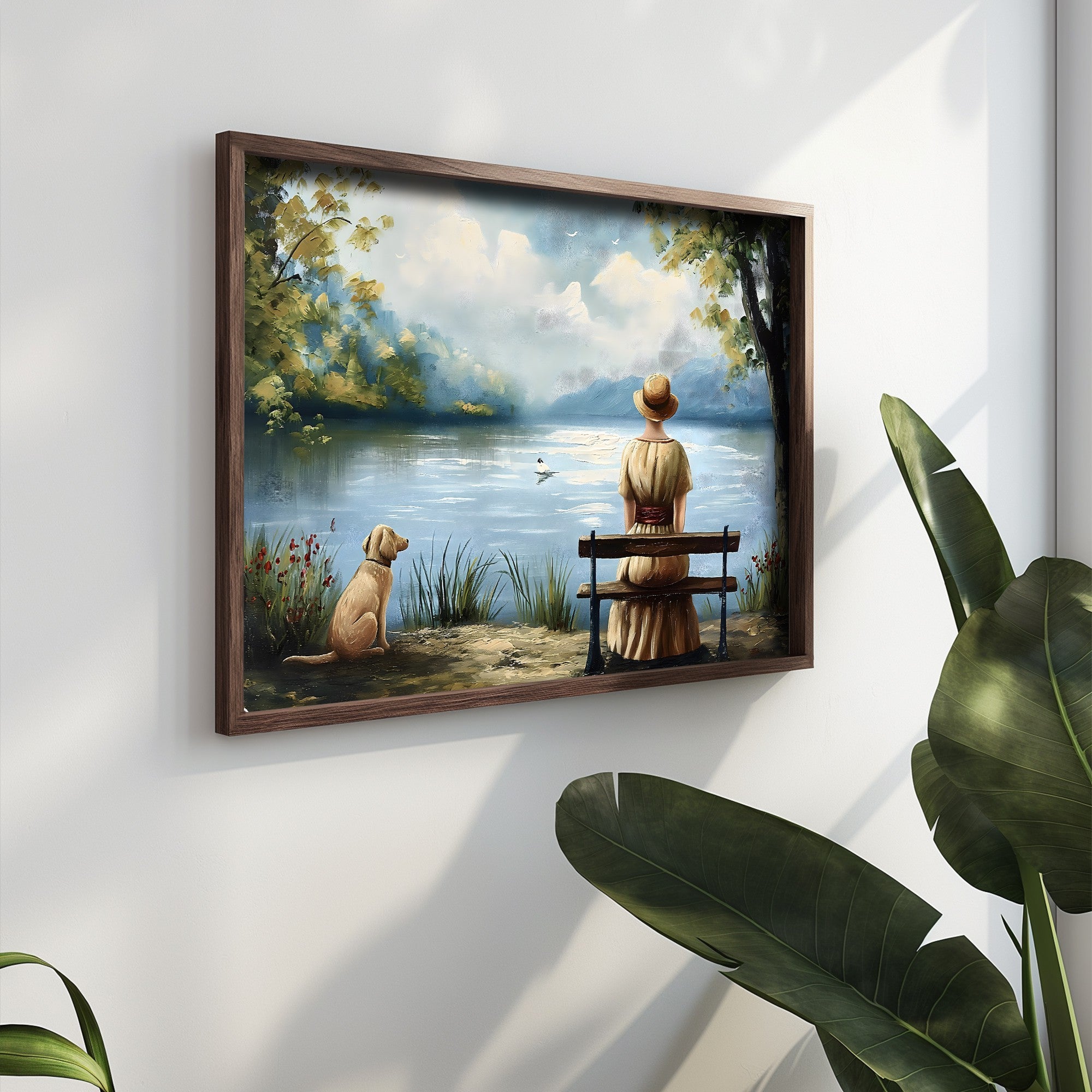 Quadro Decorativo MDF Emoldurado GE170-L Multicolor 35x47cm - Impressão UV em Madeira de Pinho