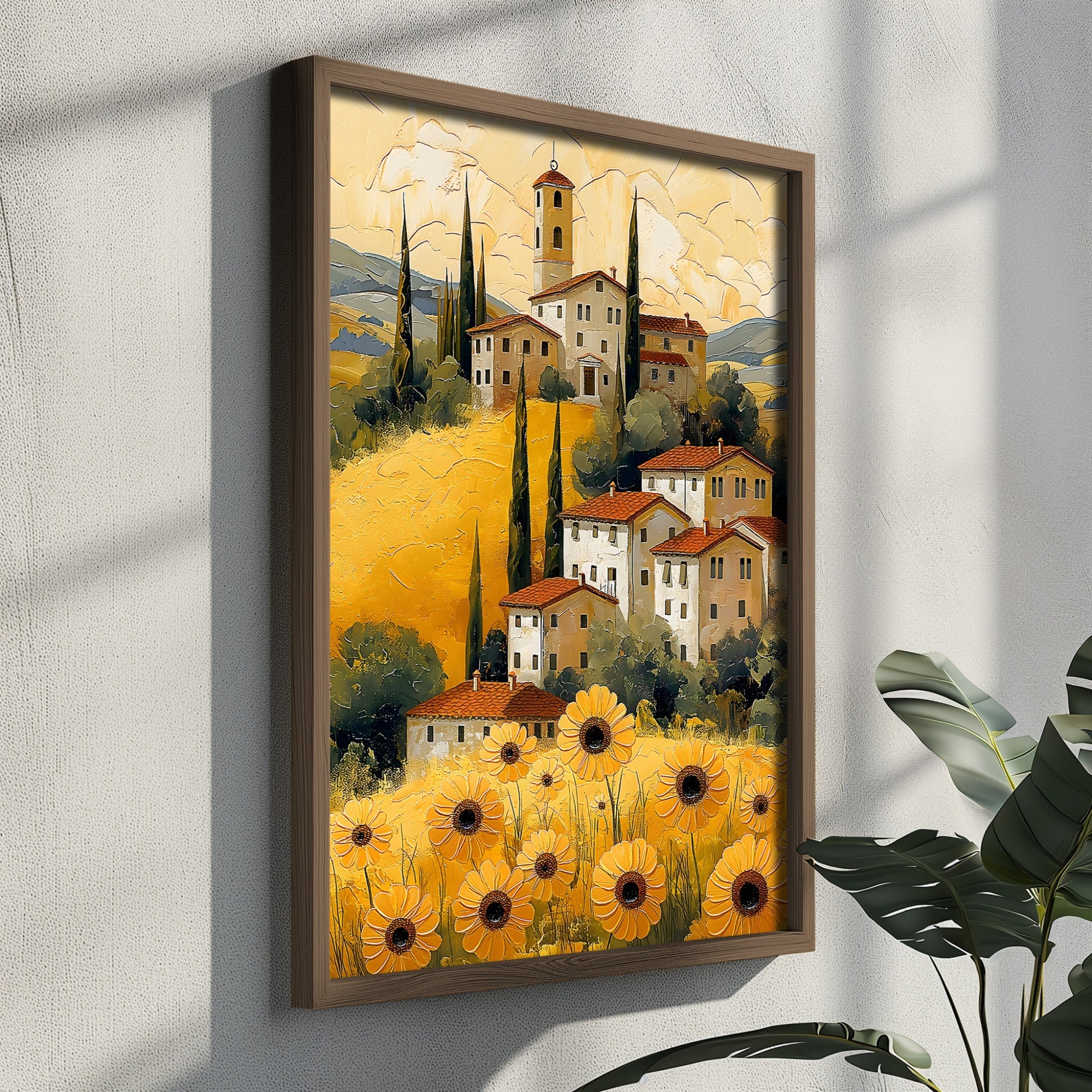 Quadro Decorativo MDF Emoldurado Multicolor GE172-L - Impressão UV em Madeira de Pinho 35x47cm