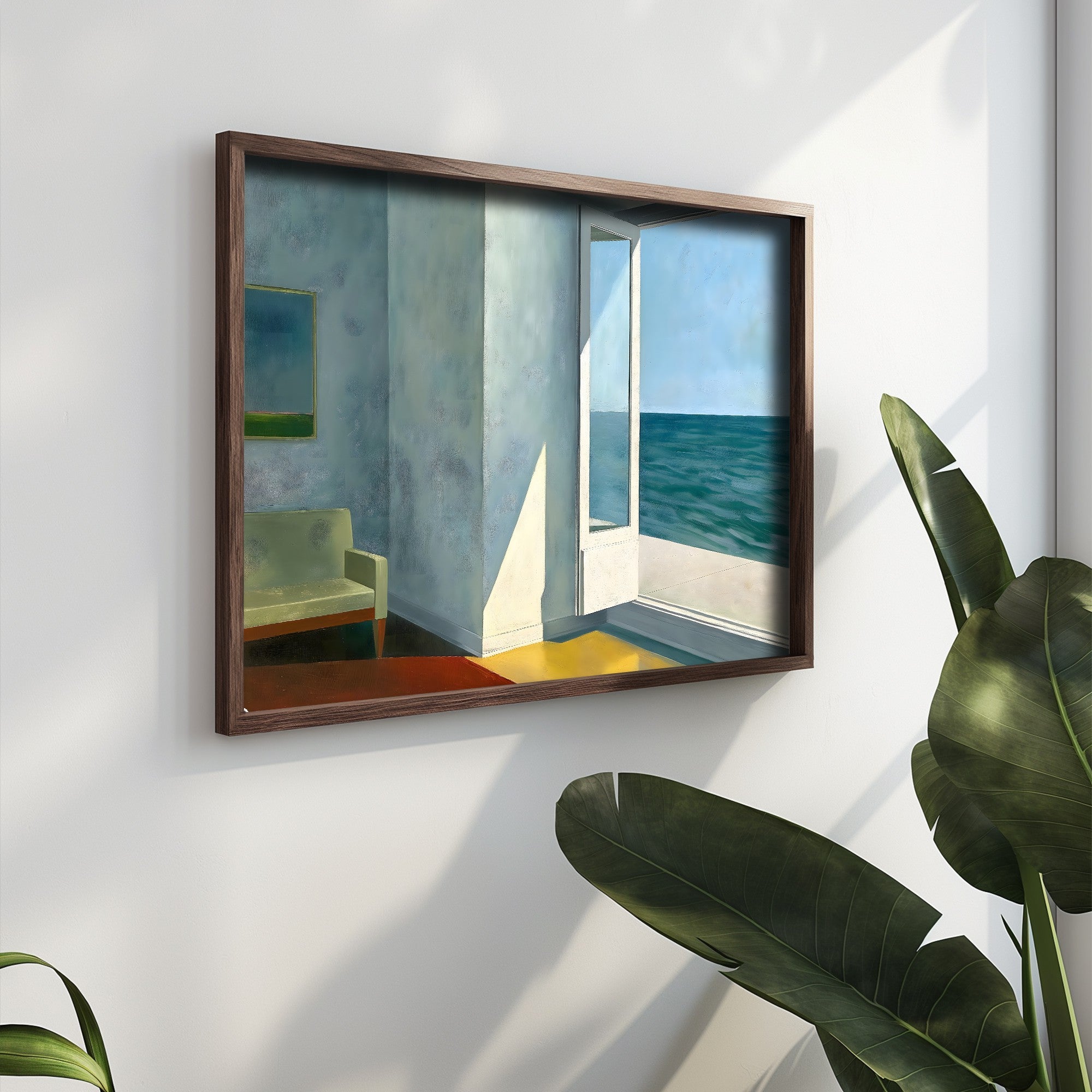 Quadro Decorativo MDF Emoldurado Multicolor GE176-L - Impressão UV em Madeira de Pinho 35x47cm