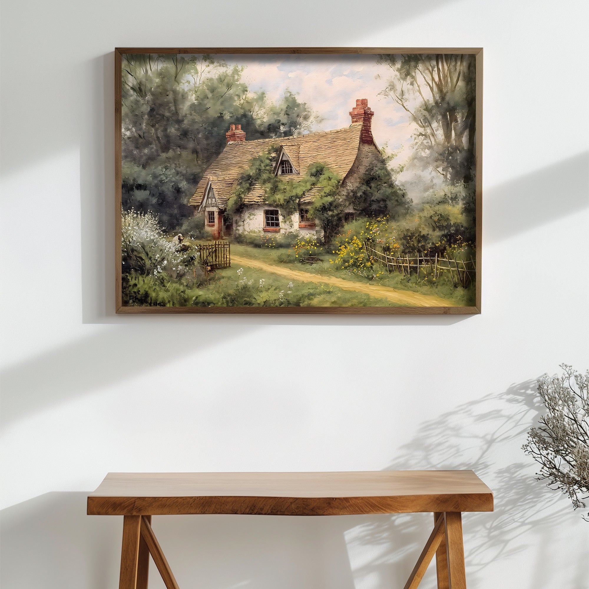 Quadro Decorativo MDF Emoldurado Multicolor GE177-L - Impressão UV em Madeira de Pinho 35x47cm