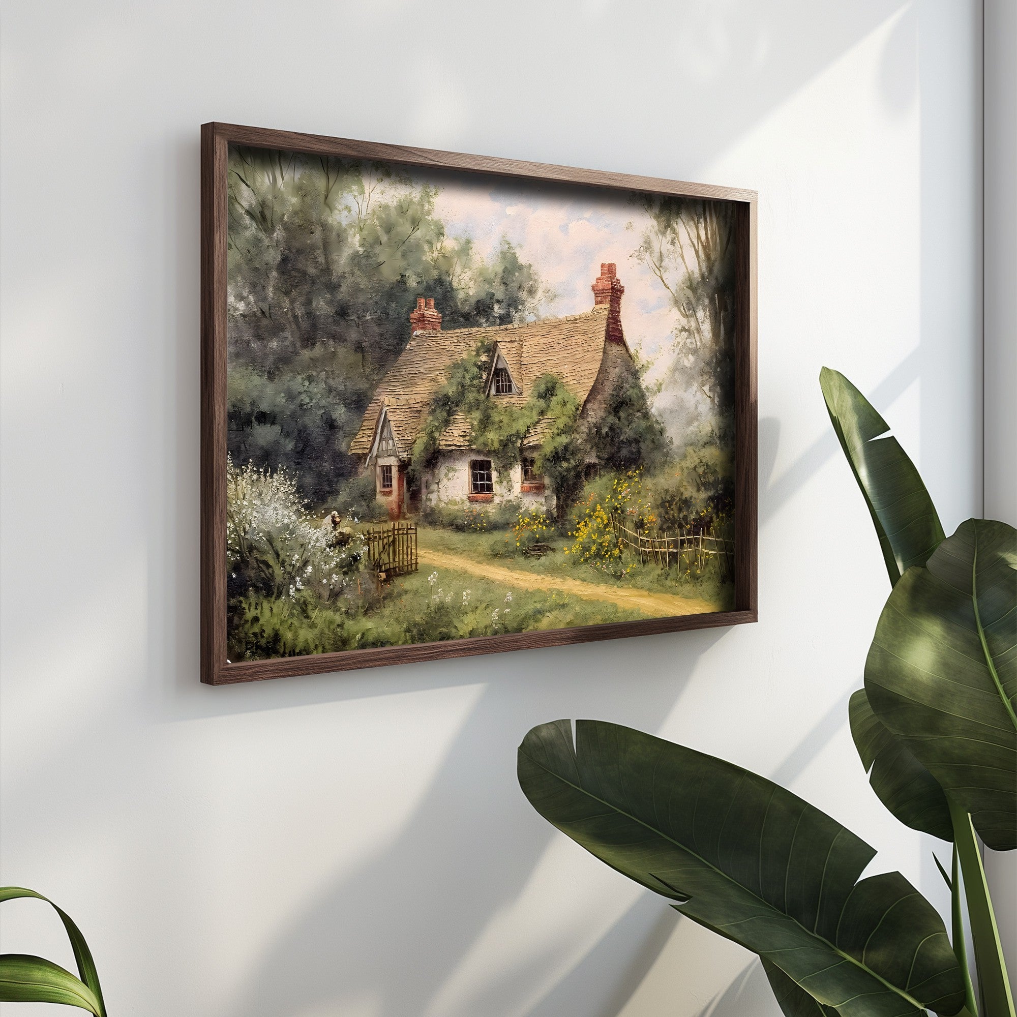 Quadro Decorativo MDF Emoldurado Multicolor GE177-L - Impressão UV em Madeira de Pinho 35x47cm