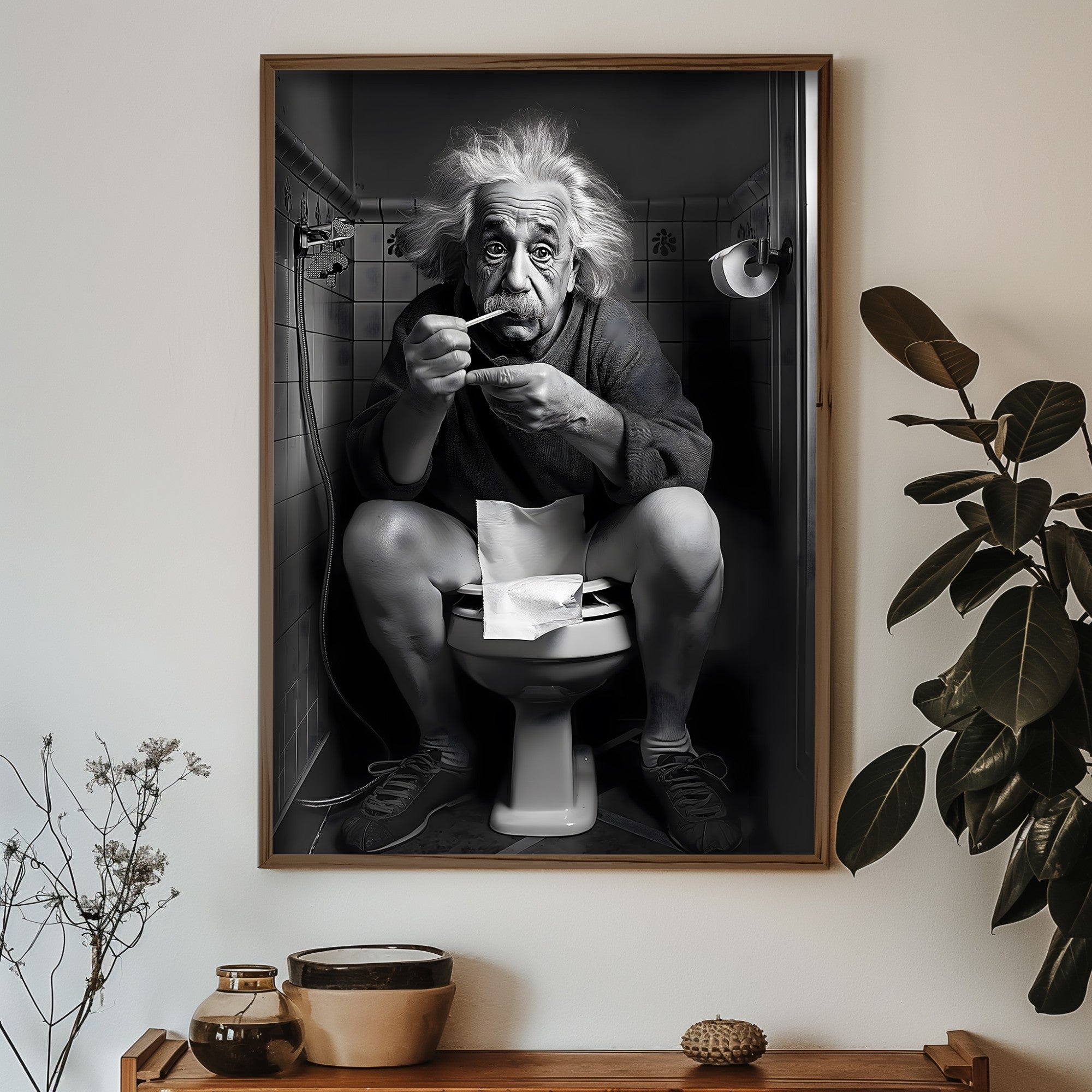 Quadro Decorativo MDF Emoldurado GE178-L Multicolor 35x47cm - Impressão UV em Madeira de Pinho