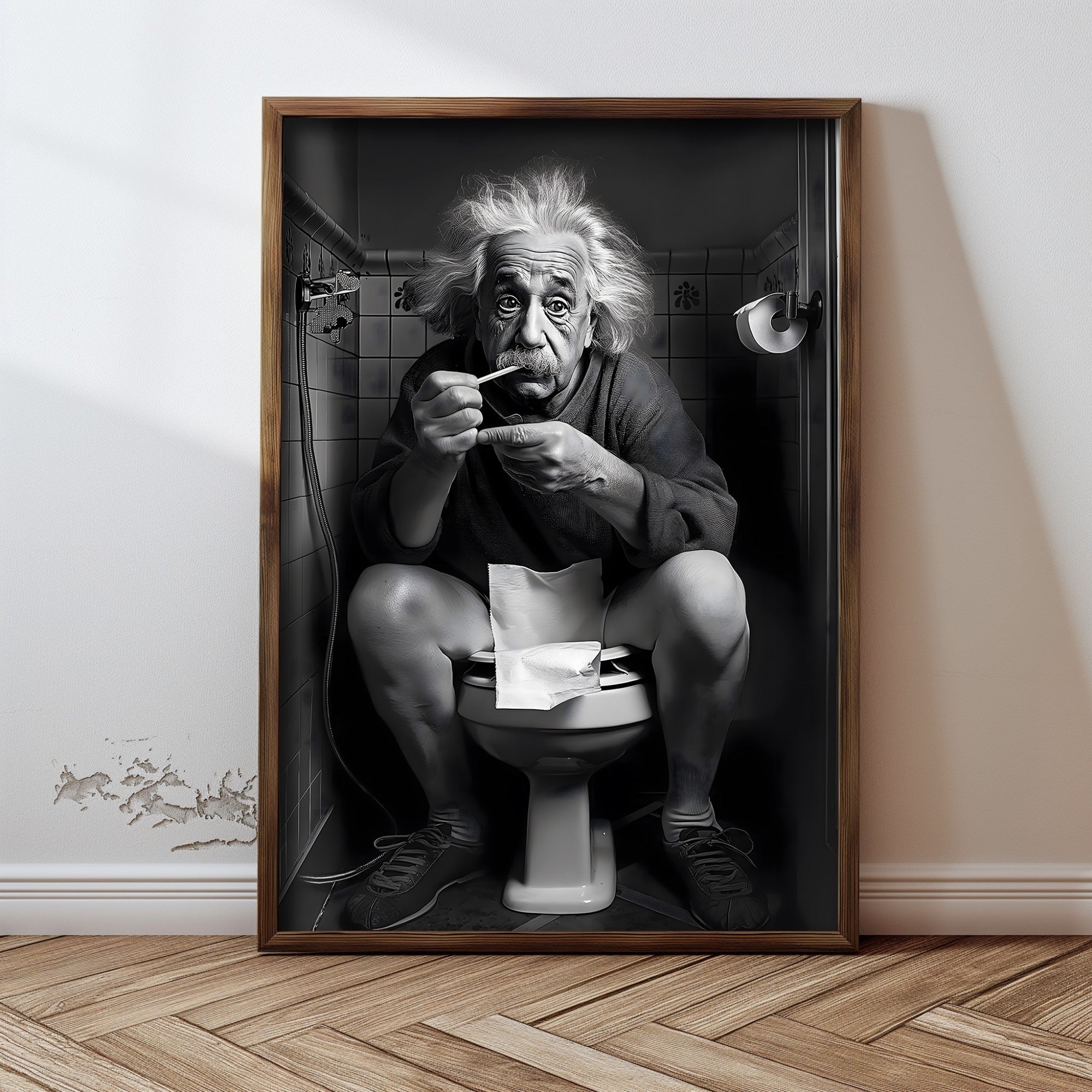 Quadro Decorativo MDF Emoldurado GE178-L Multicolor 35x47cm - Impressão UV em Madeira de Pinho