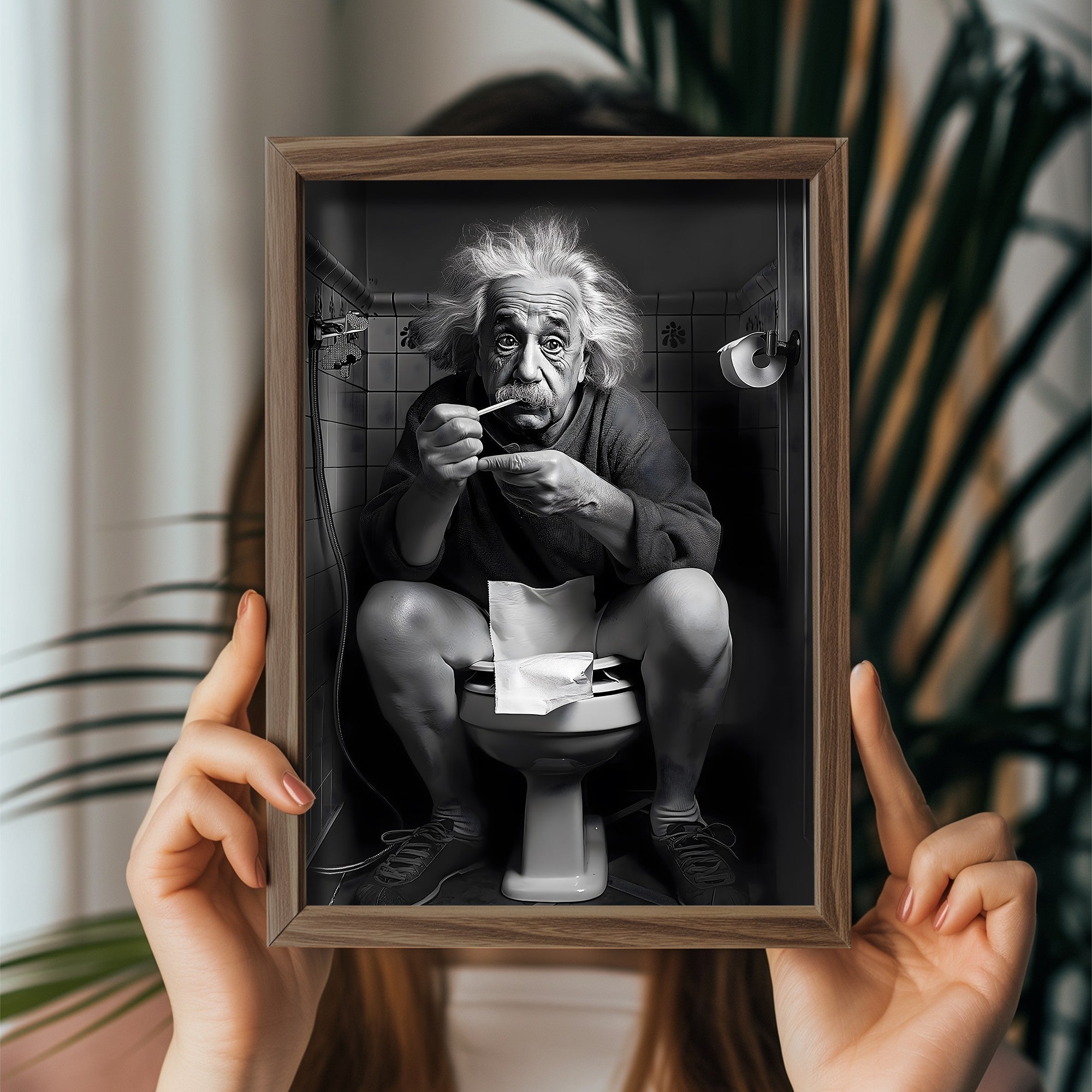 Quadro Decorativo MDF Emoldurado GE178-L Multicolor 35x47cm - Impressão UV em Madeira de Pinho