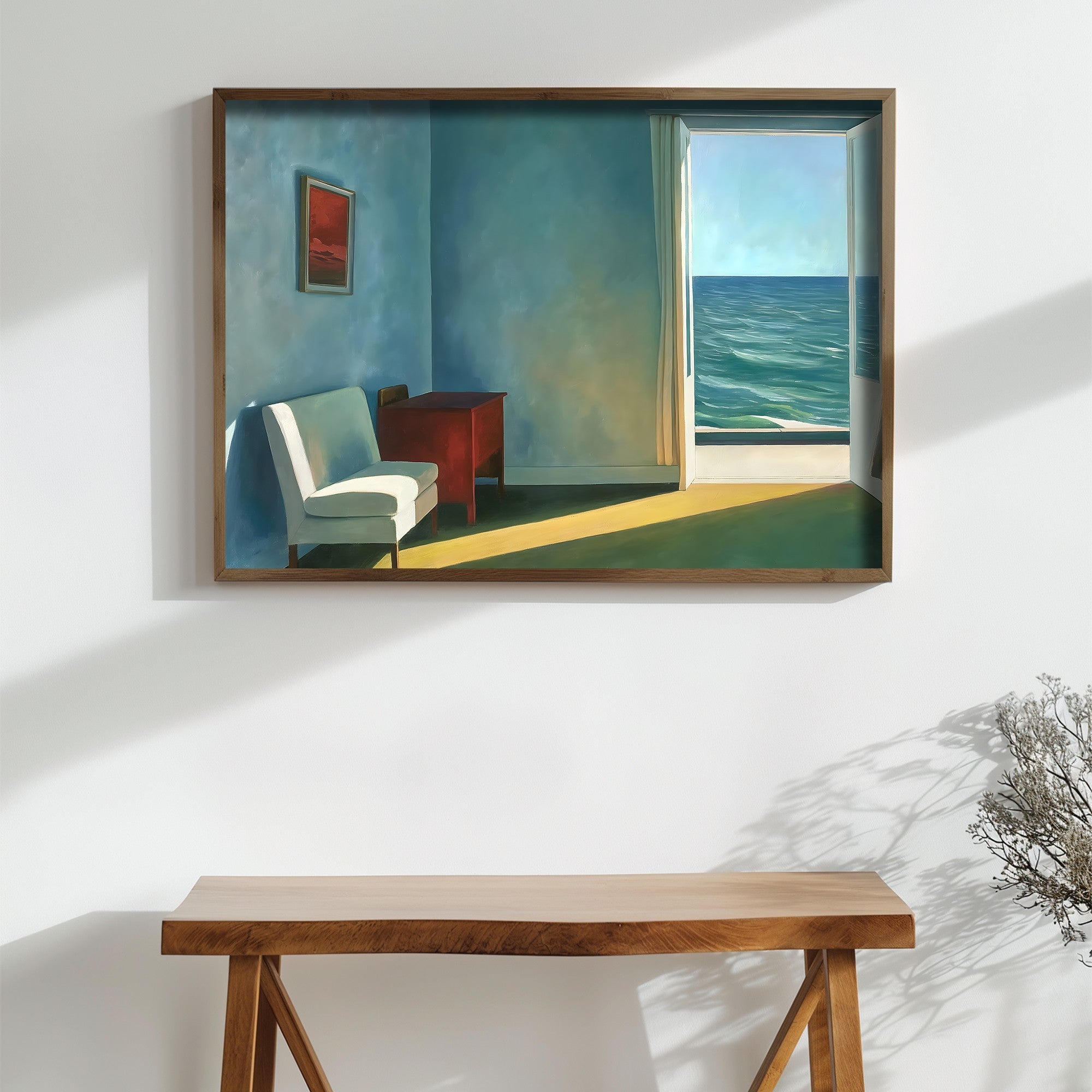 Quadro Decorativo MDF Emoldurado Multicolor GE179-L - Impressão UV em Madeira de Pinho 35x47cm