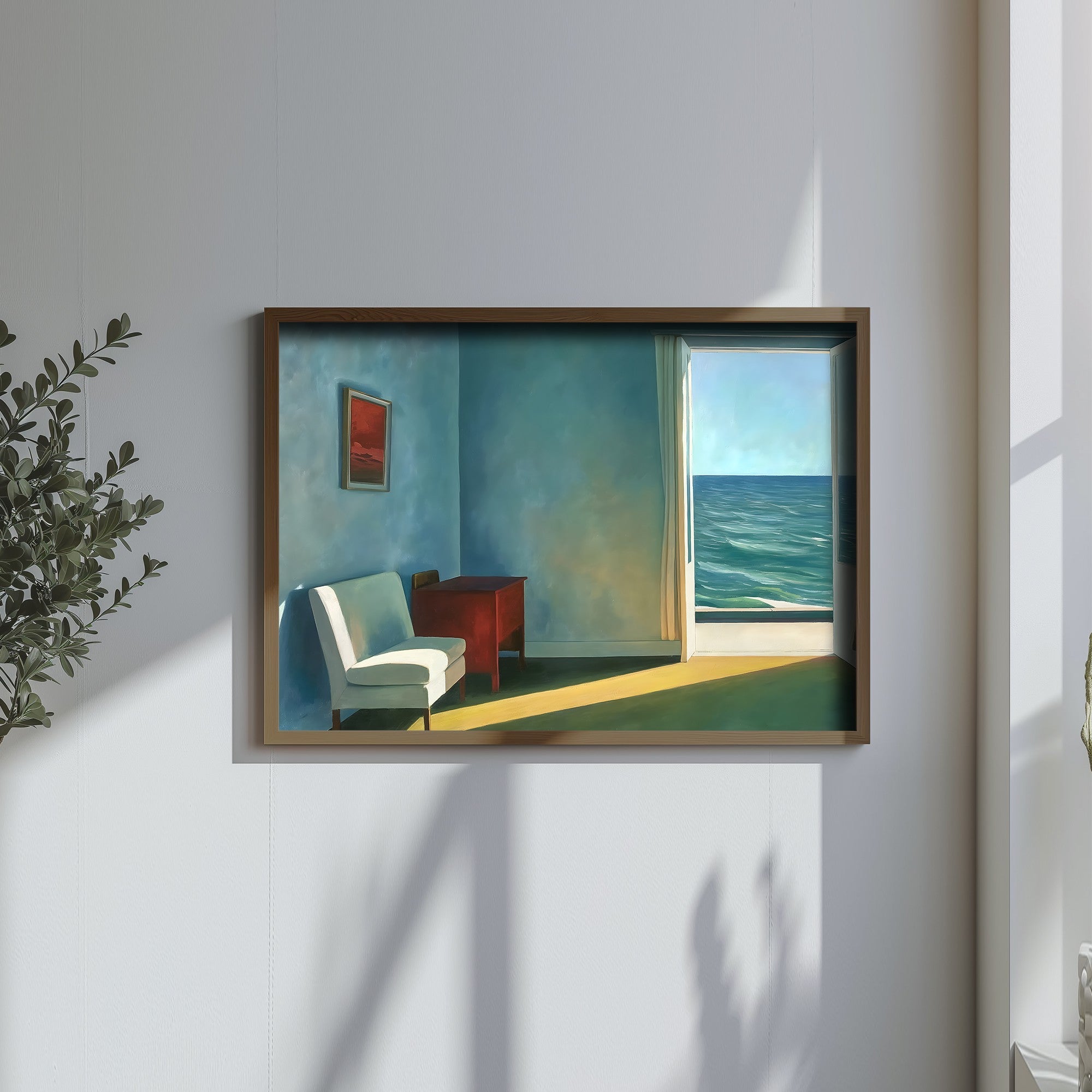 Quadro Decorativo MDF Emoldurado Multicolor GE179-L - Impressão UV em Madeira de Pinho 35x47cm