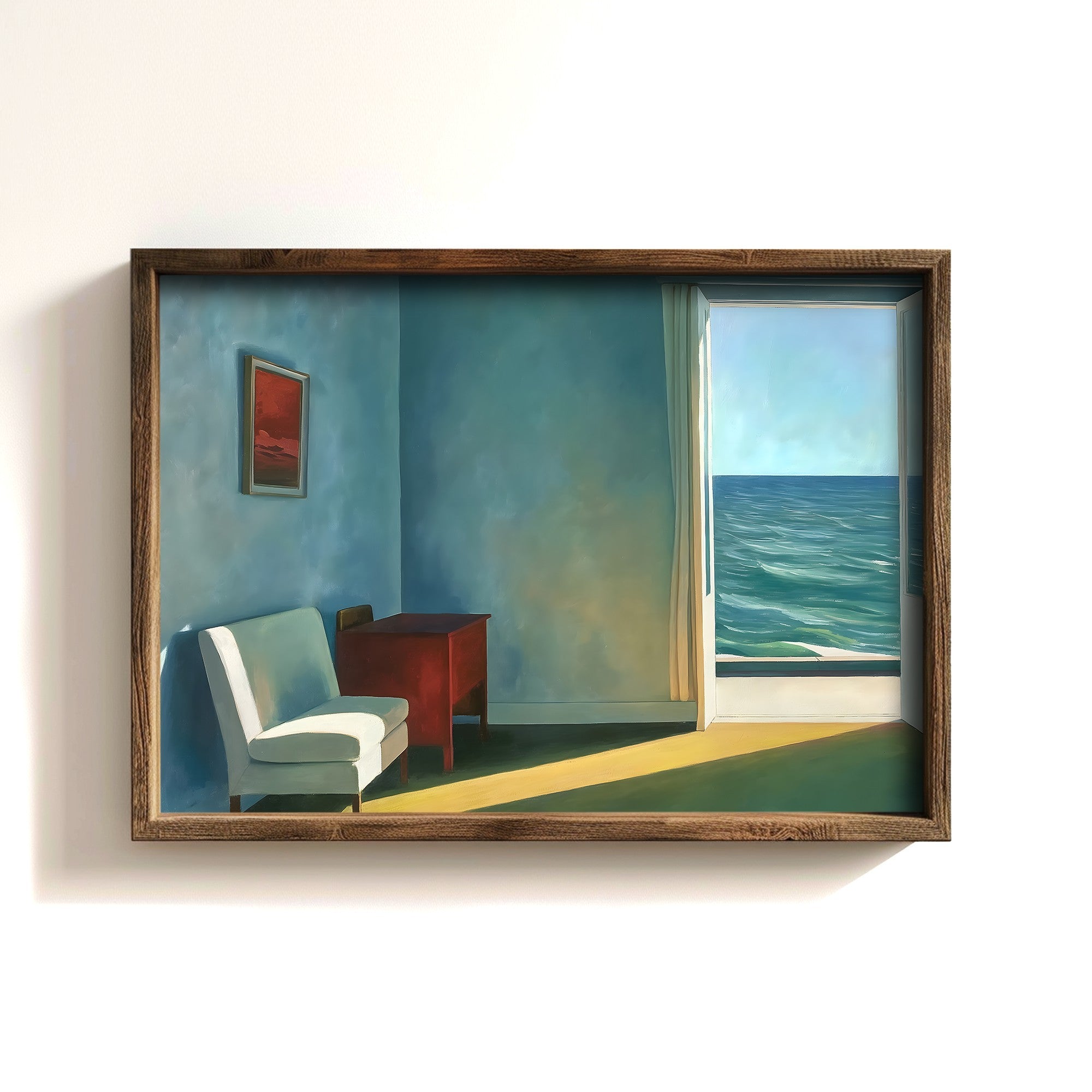 Quadro Decorativo MDF Emoldurado Multicolor GE179-L - Impressão UV em Madeira de Pinho 35x47cm