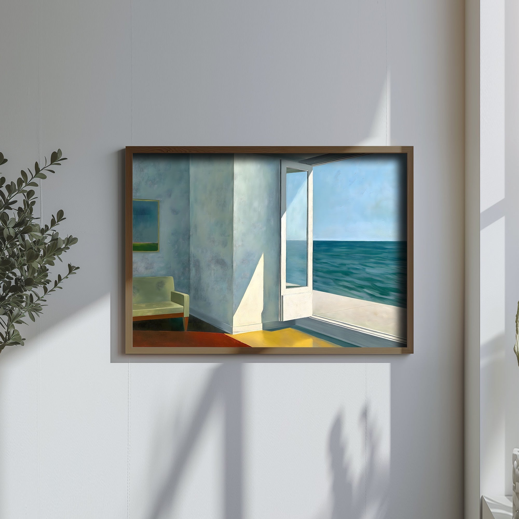 Quadro Decorativo MDF Emoldurado GE180-L Multicolor 35x47cm - Impressão UV em Madeira de Pinho