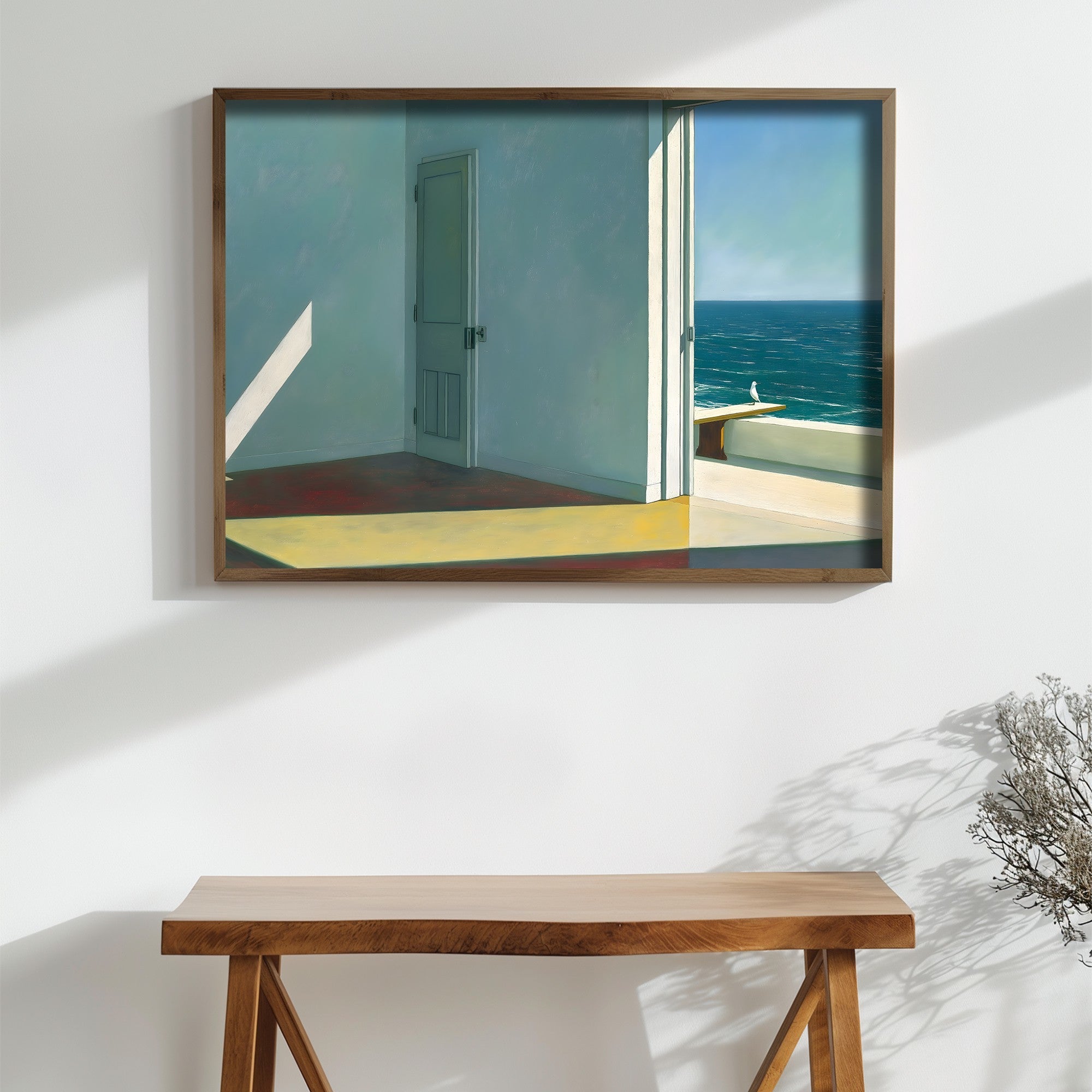 Quadro Decorativo MDF Emoldurado Multicolor GE181-L - Impressão UV em Madeira de Pinho 35x47cm