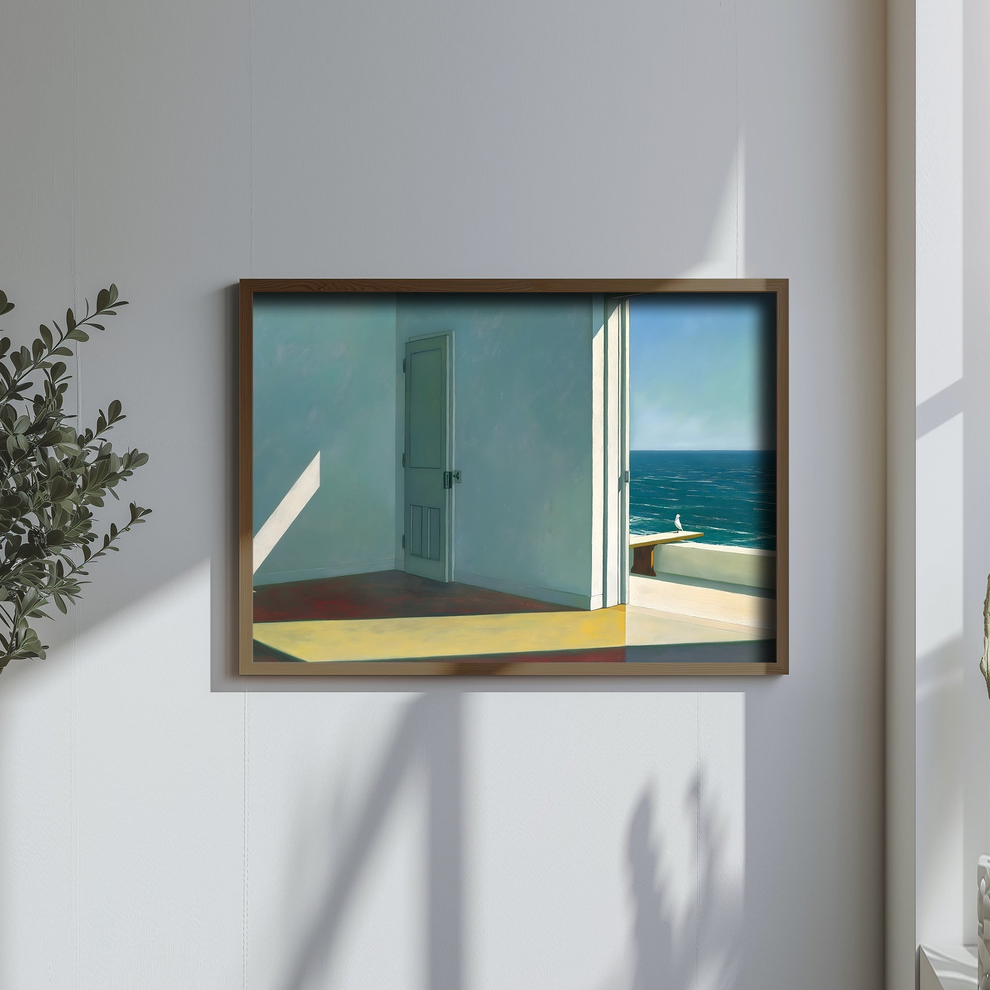 Quadro Decorativo MDF Emoldurado Multicolor GE181-L - Impressão UV em Madeira de Pinho 35x47cm