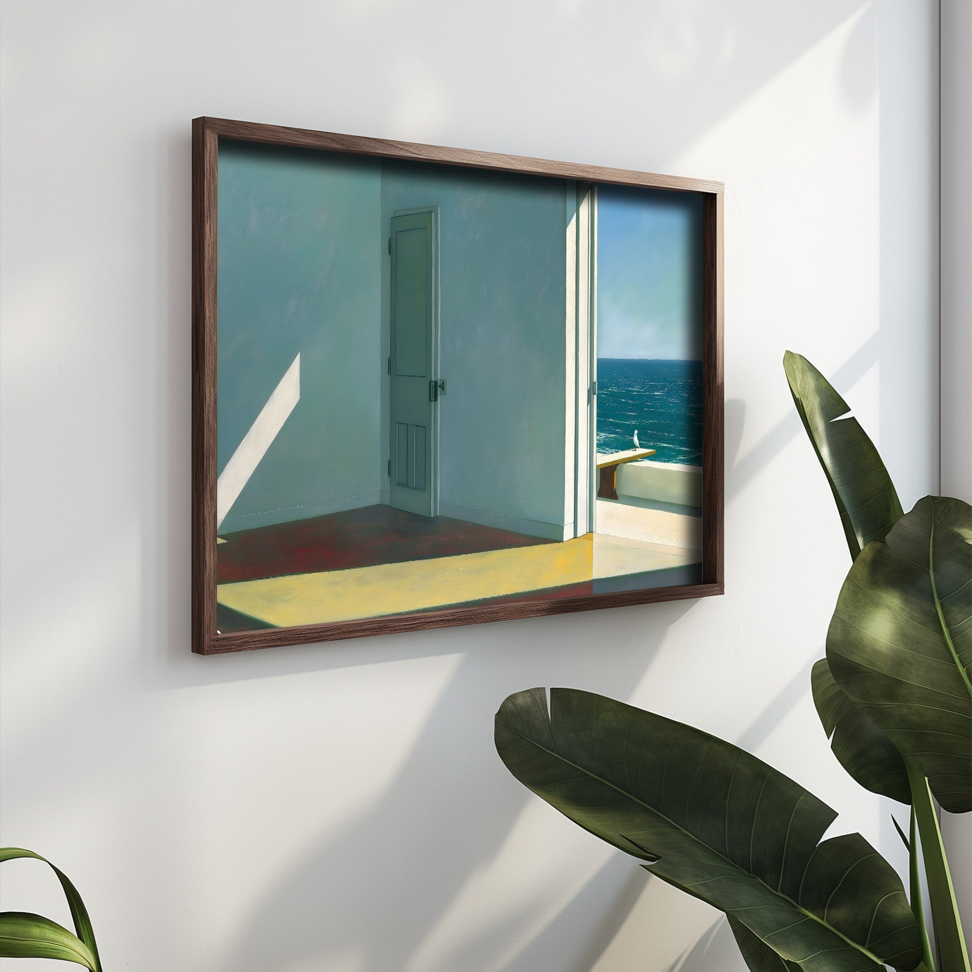 Quadro Decorativo MDF Emoldurado Multicolor GE181-L - Impressão UV em Madeira de Pinho 35x47cm