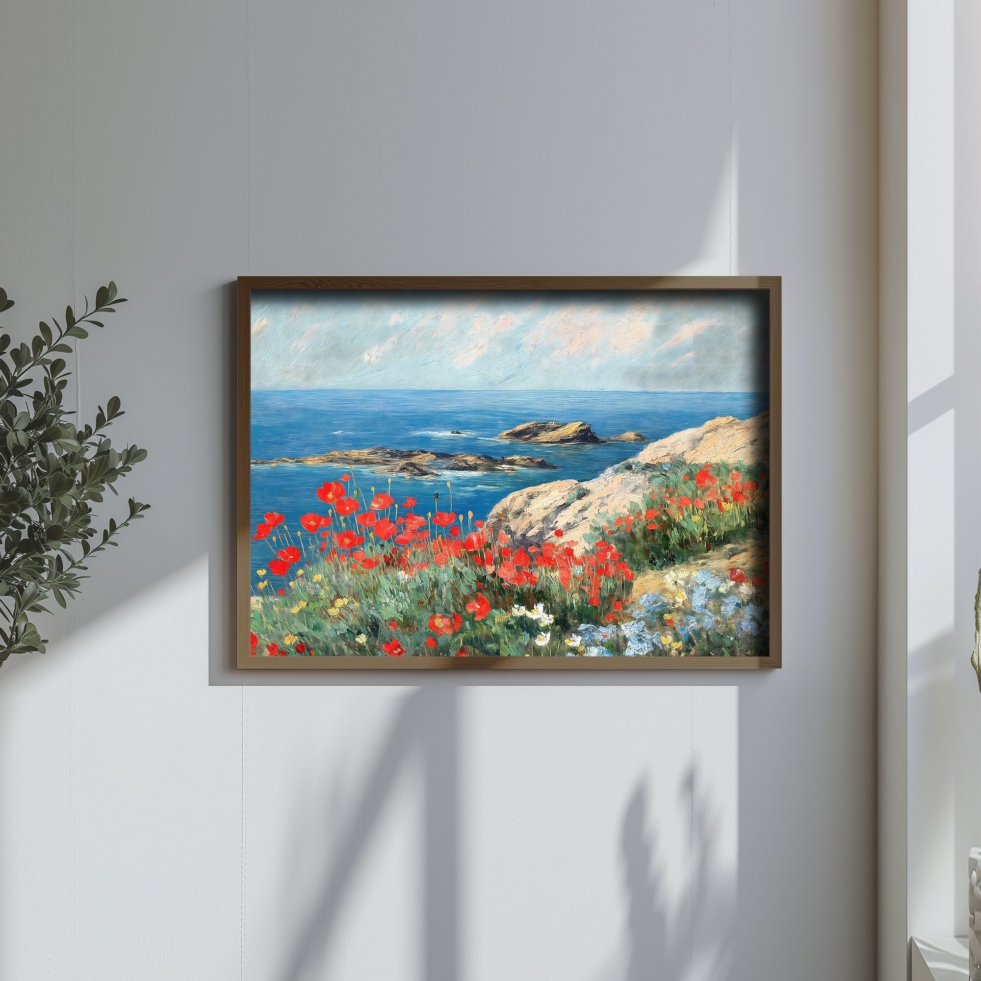 Quadro Decorativo MDF Emoldurado GE182-L Multicolor 35x47cm - Impressão UV em Madeira de Pinho