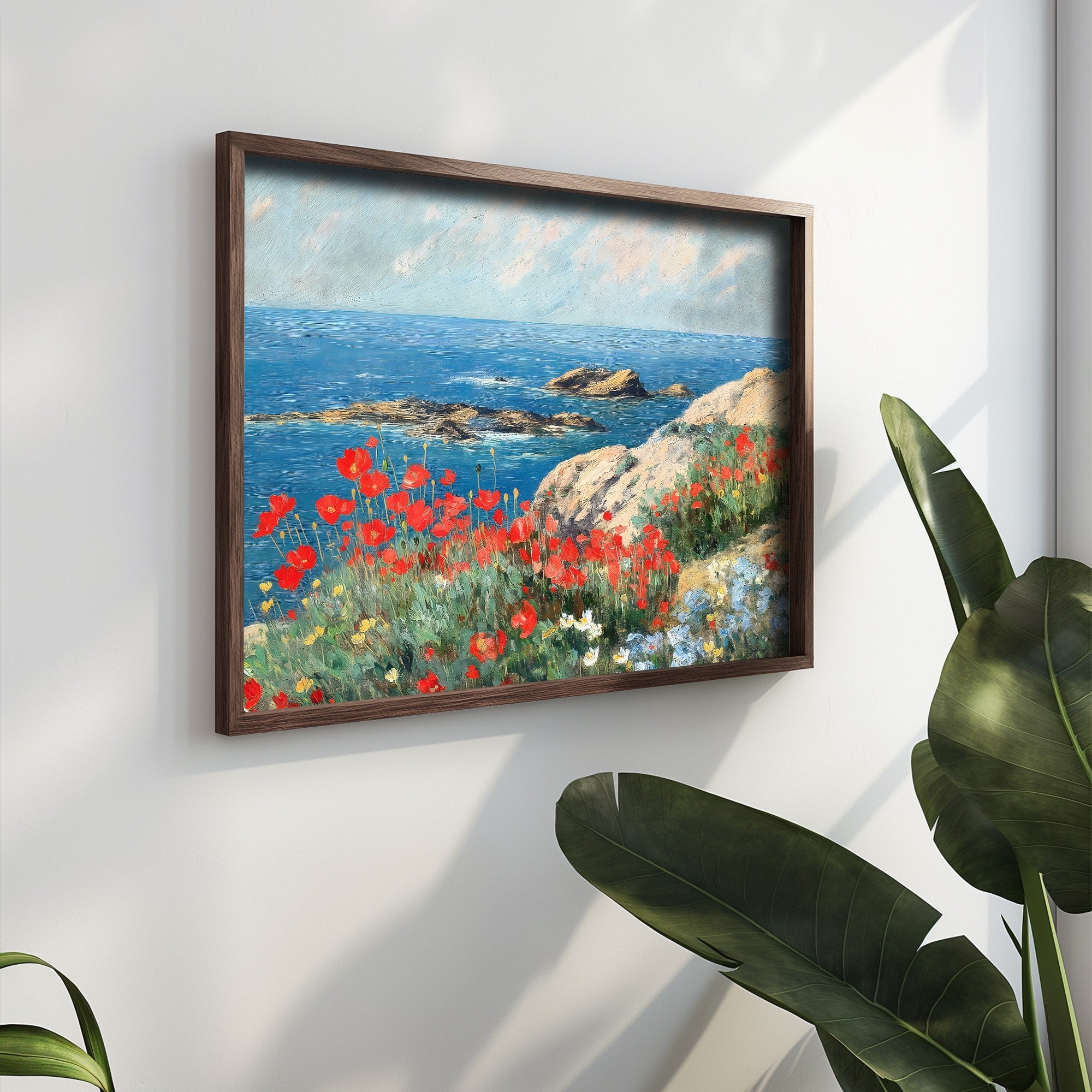Quadro Decorativo MDF Emoldurado GE182-L Multicolor 35x47cm - Impressão UV em Madeira de Pinho