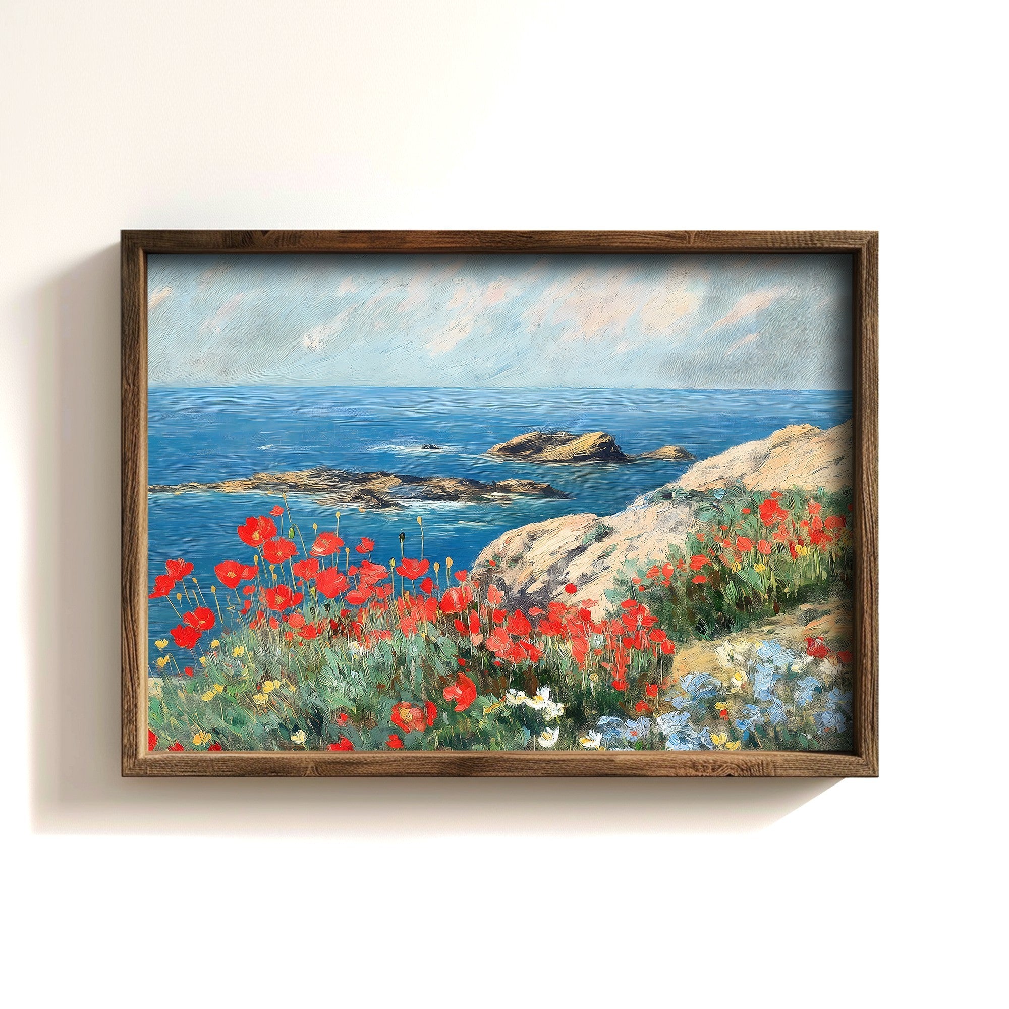 Quadro Decorativo MDF Emoldurado GE182-L Multicolor 35x47cm - Impressão UV em Madeira de Pinho