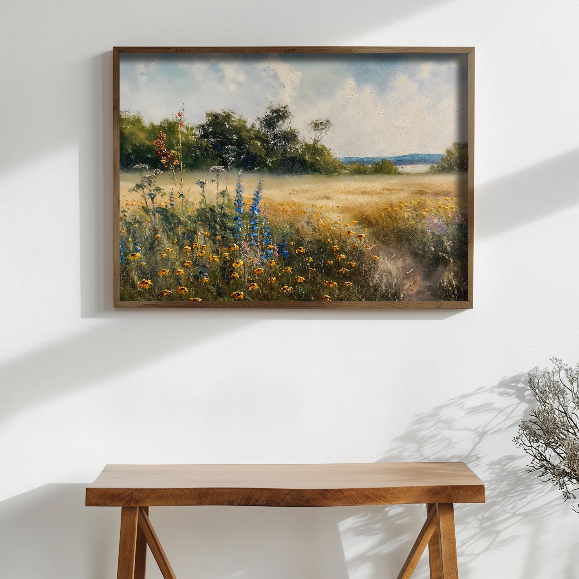 Quadro Decorativo MDF Emoldurado Multicolor GE183-L - Impressão UV em Madeira de Pinho 35x47cm