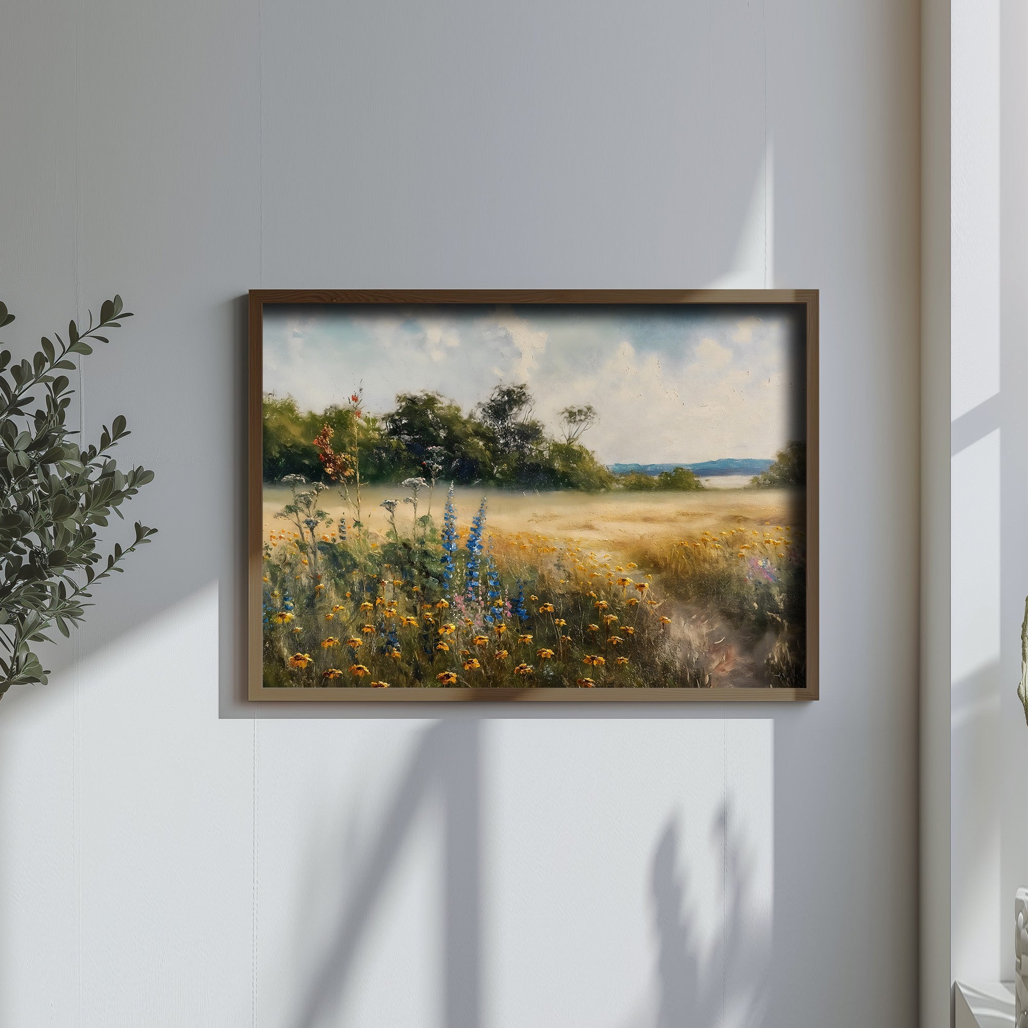 Quadro Decorativo MDF Emoldurado Multicolor GE183-L - Impressão UV em Madeira de Pinho 35x47cm