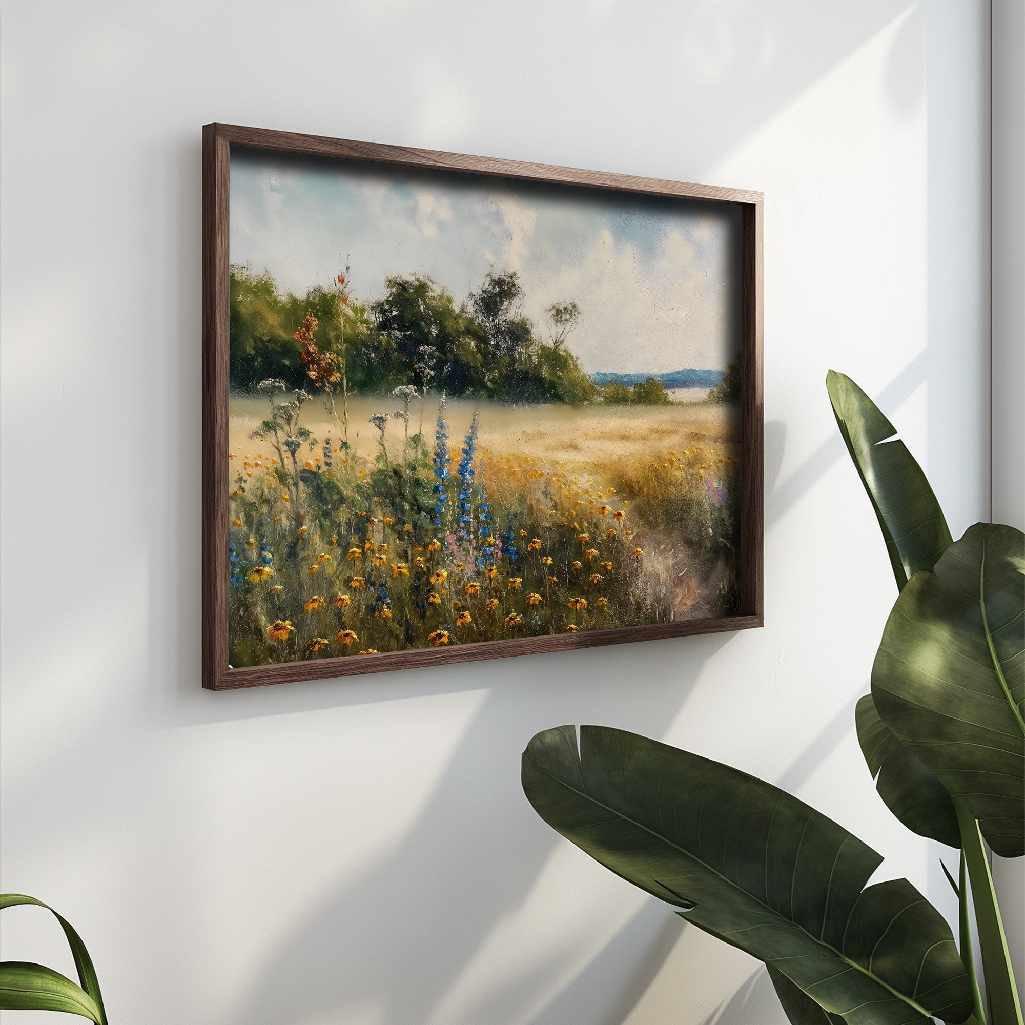 Quadro Decorativo MDF Emoldurado Multicolor GE183-L - Impressão UV em Madeira de Pinho 35x47cm