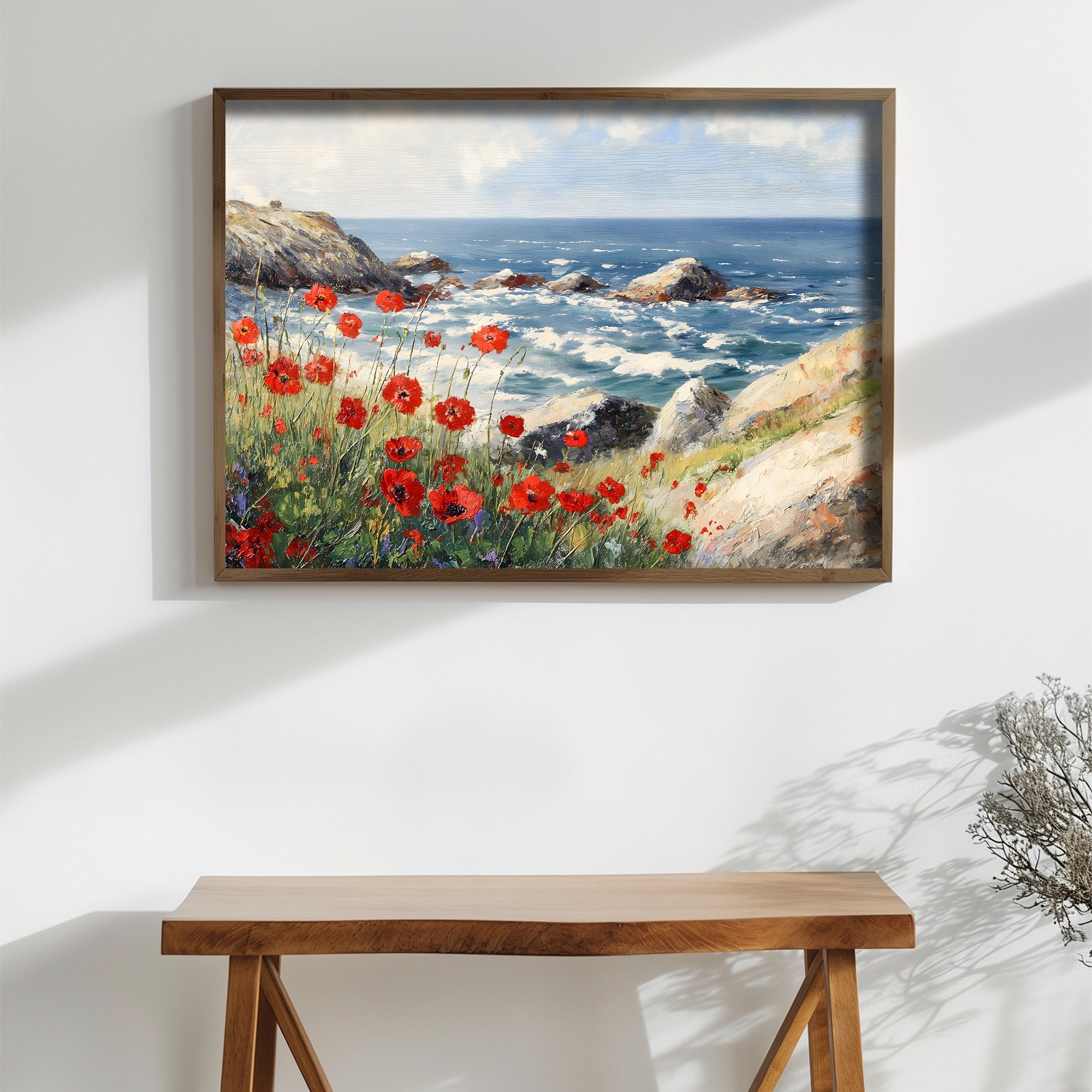 Quadro Decorativo MDF Emoldurado GE185-L Multicolor 35x47cm - Impressão UV em Madeira de Pinho