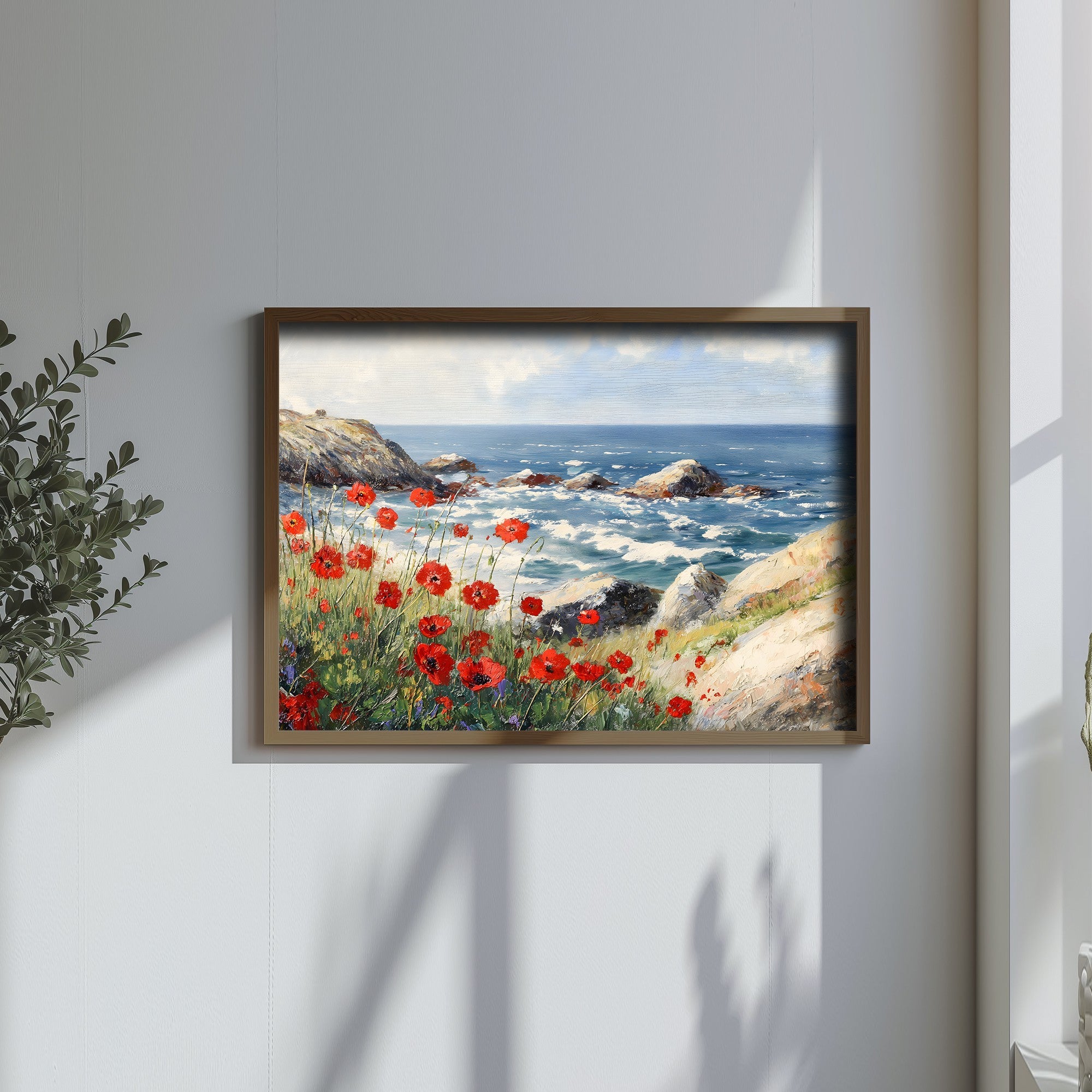 Quadro Decorativo MDF Emoldurado GE185-L Multicolor 35x47cm - Impressão UV em Madeira de Pinho