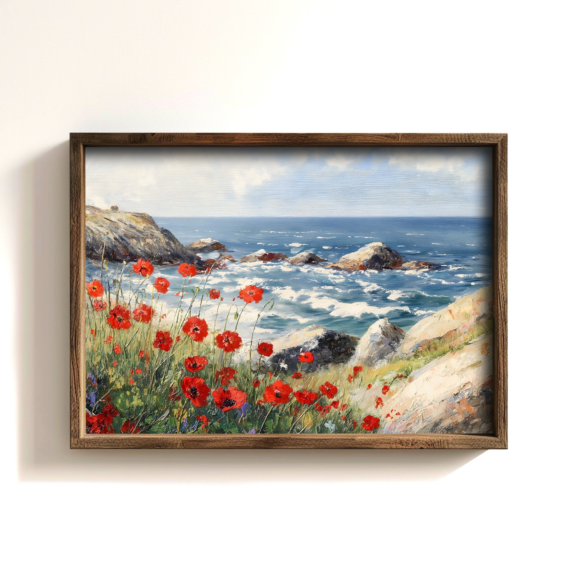 Quadro Decorativo MDF Emoldurado GE185-L Multicolor 35x47cm - Impressão UV em Madeira de Pinho