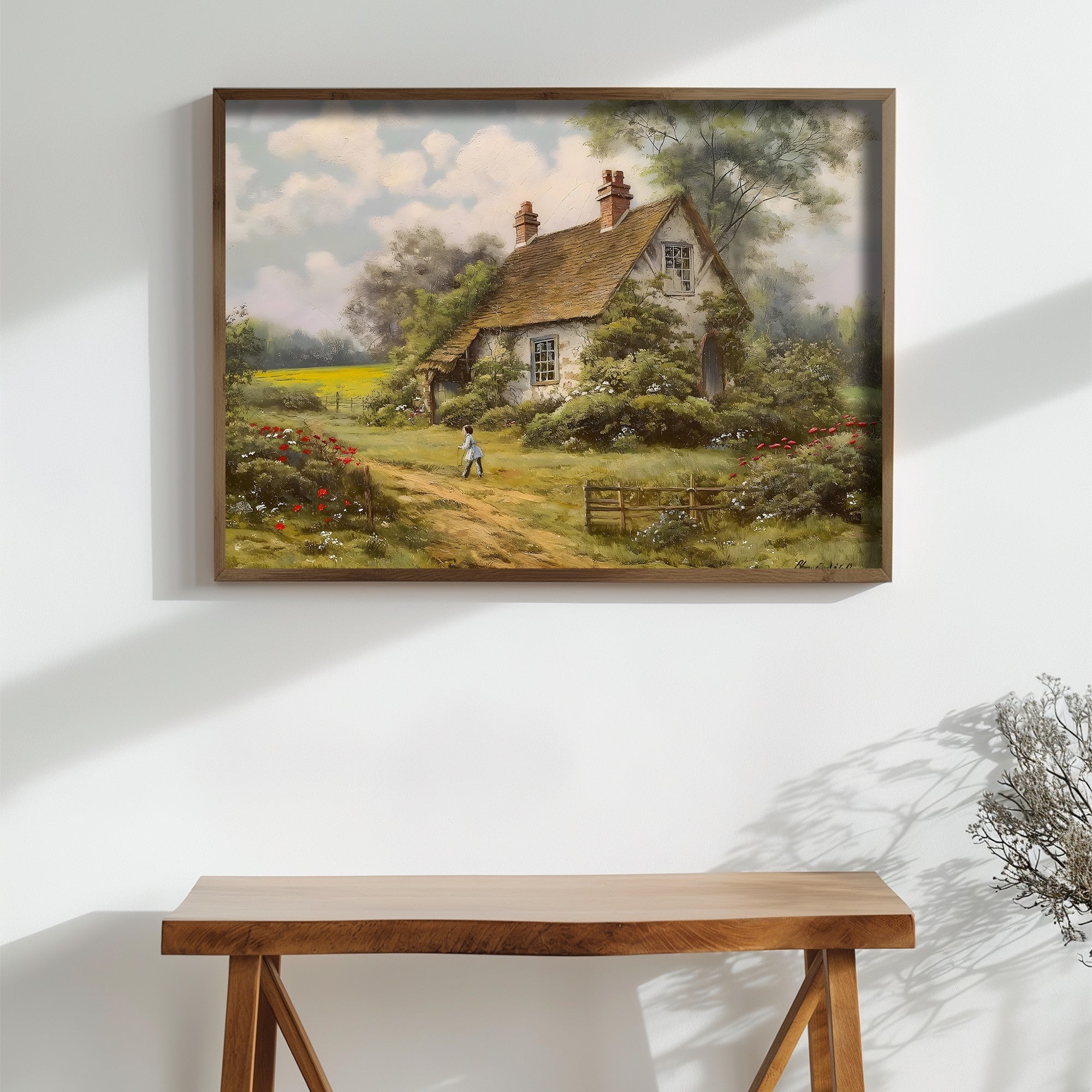 Quadro Decorativo MDF Emoldurado GE186-L Multicolor 35x47cm - Impressão UV em Madeira de Pinho